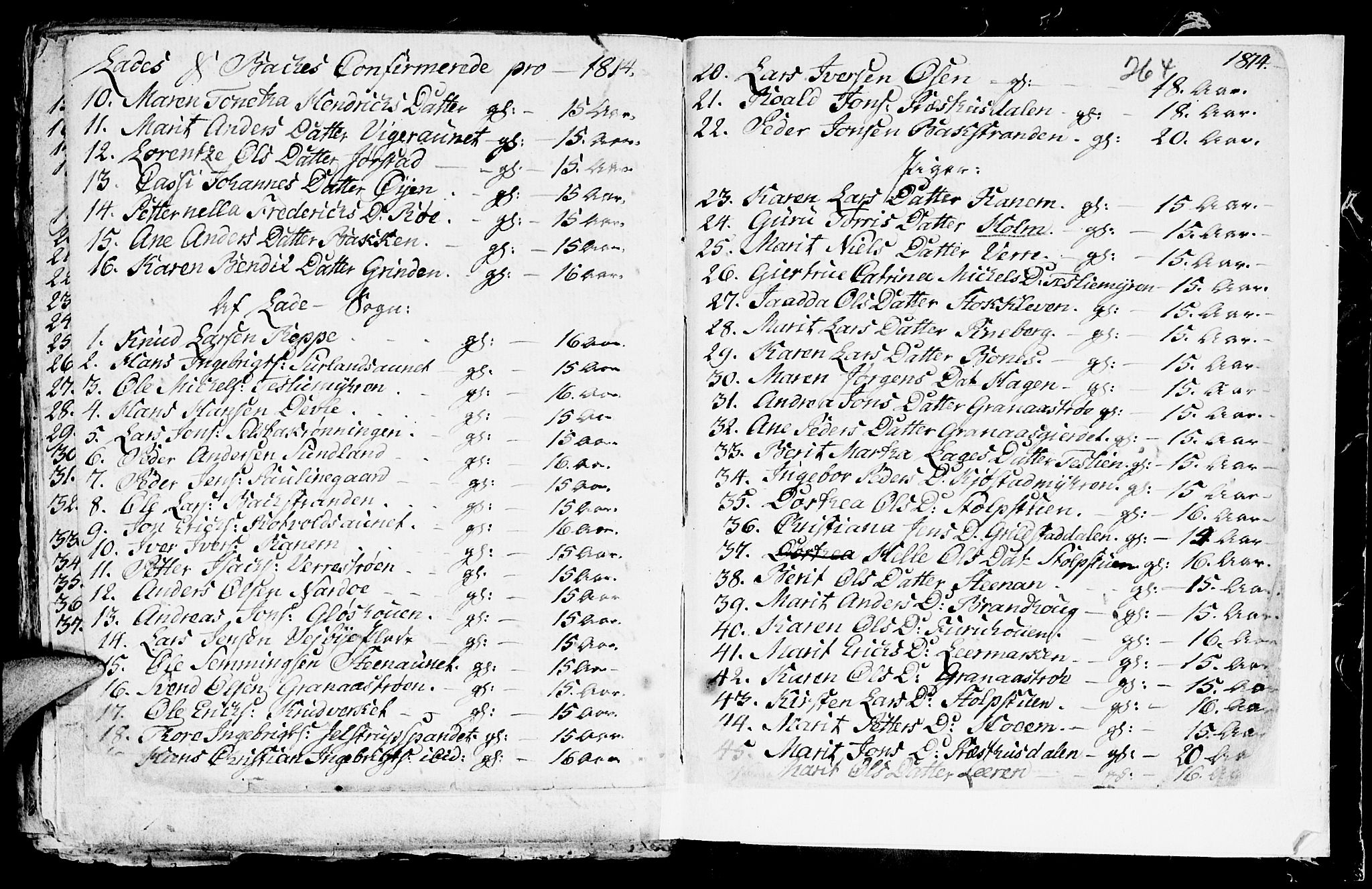Ministerialprotokoller, klokkerbøker og fødselsregistre - Sør-Trøndelag, SAT/A-1456/604/L0218: Parish register (copy) no. 604C01, 1754-1819, p. 264