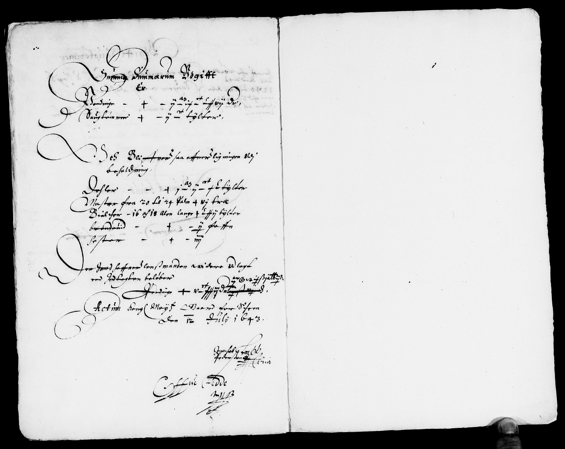 Rentekammeret inntil 1814, Reviderte regnskaper, Lensregnskaper, AV/RA-EA-5023/R/Rb/Rbp/L0027: Bratsberg len, 1641-1643