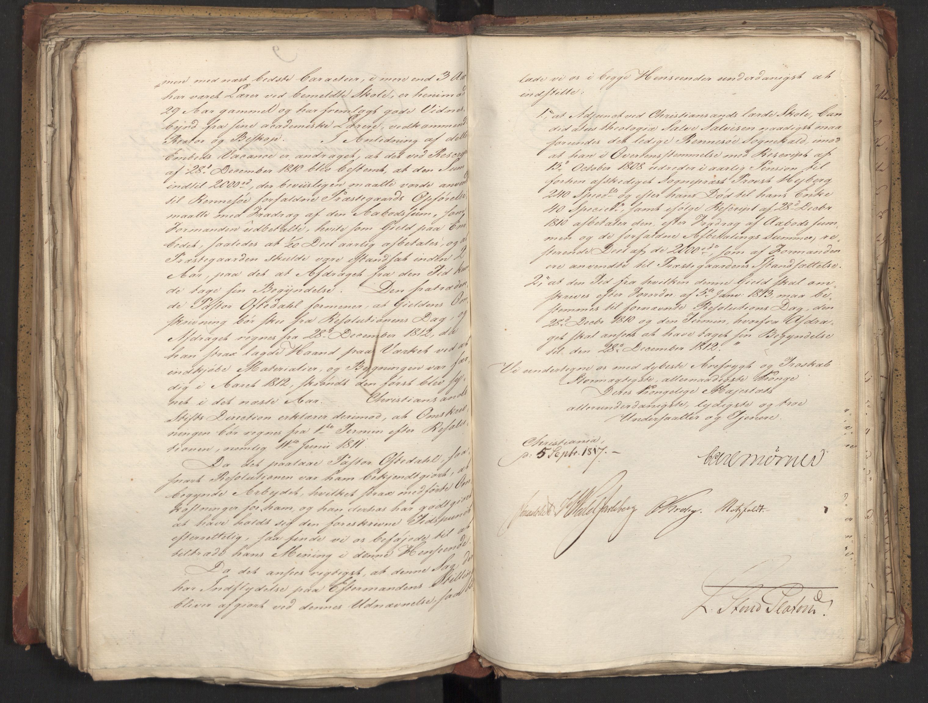 Statsrådsavdelingen i Stockholm, AV/RA-S-1003/D/Da/L0010: Regjeringsinnstillinger nr. 2219-2392, 1817, p. 327