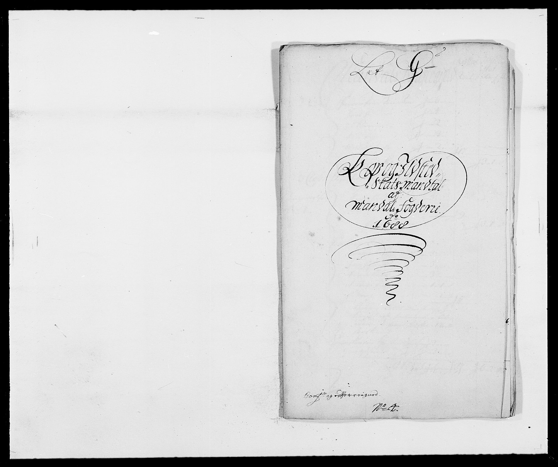 Rentekammeret inntil 1814, Reviderte regnskaper, Fogderegnskap, RA/EA-4092/R42/L2543: Mandal fogderi, 1688-1691, p. 84