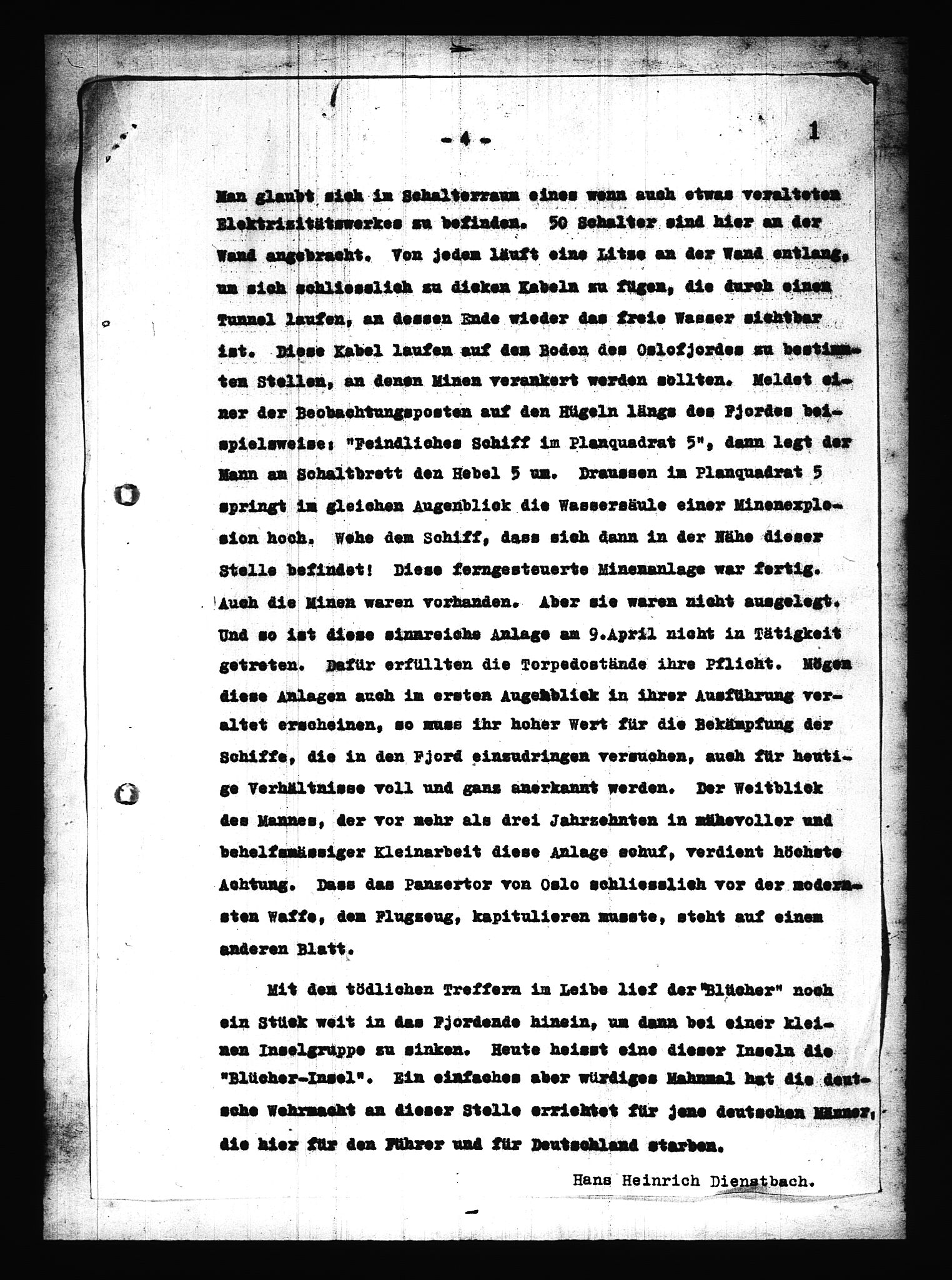 Documents Section, RA/RAFA-2200/V/L0075: Amerikansk mikrofilm "Captured German Documents".
Box No. 714.  FKA jnr. 615/1954., 1940, p. 469