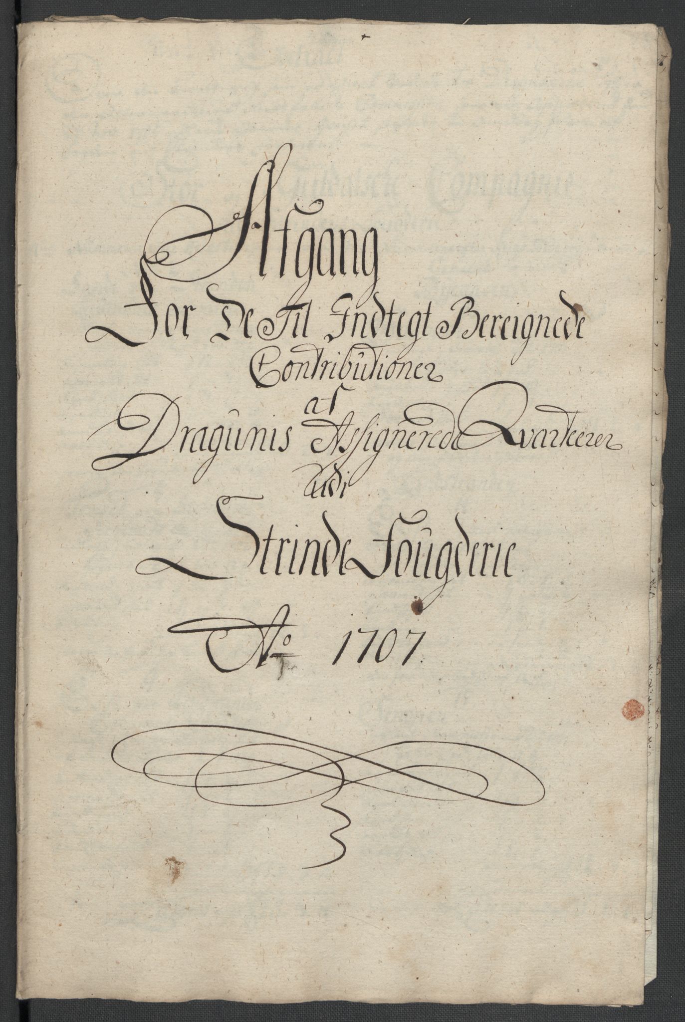 Rentekammeret inntil 1814, Reviderte regnskaper, Fogderegnskap, AV/RA-EA-4092/R61/L4110: Fogderegnskap Strinda og Selbu, 1707-1708, p. 157