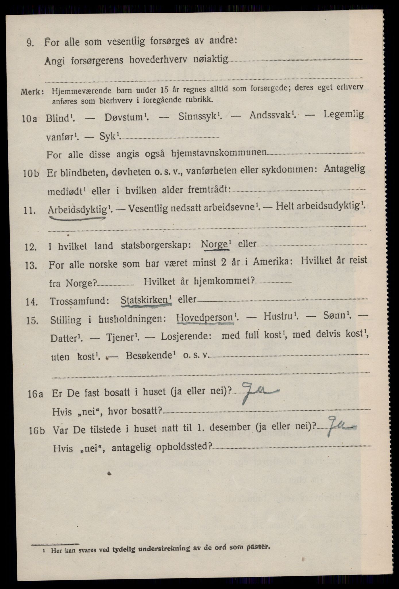 SAKO, 1920 census for Tinn, 1920, p. 2787