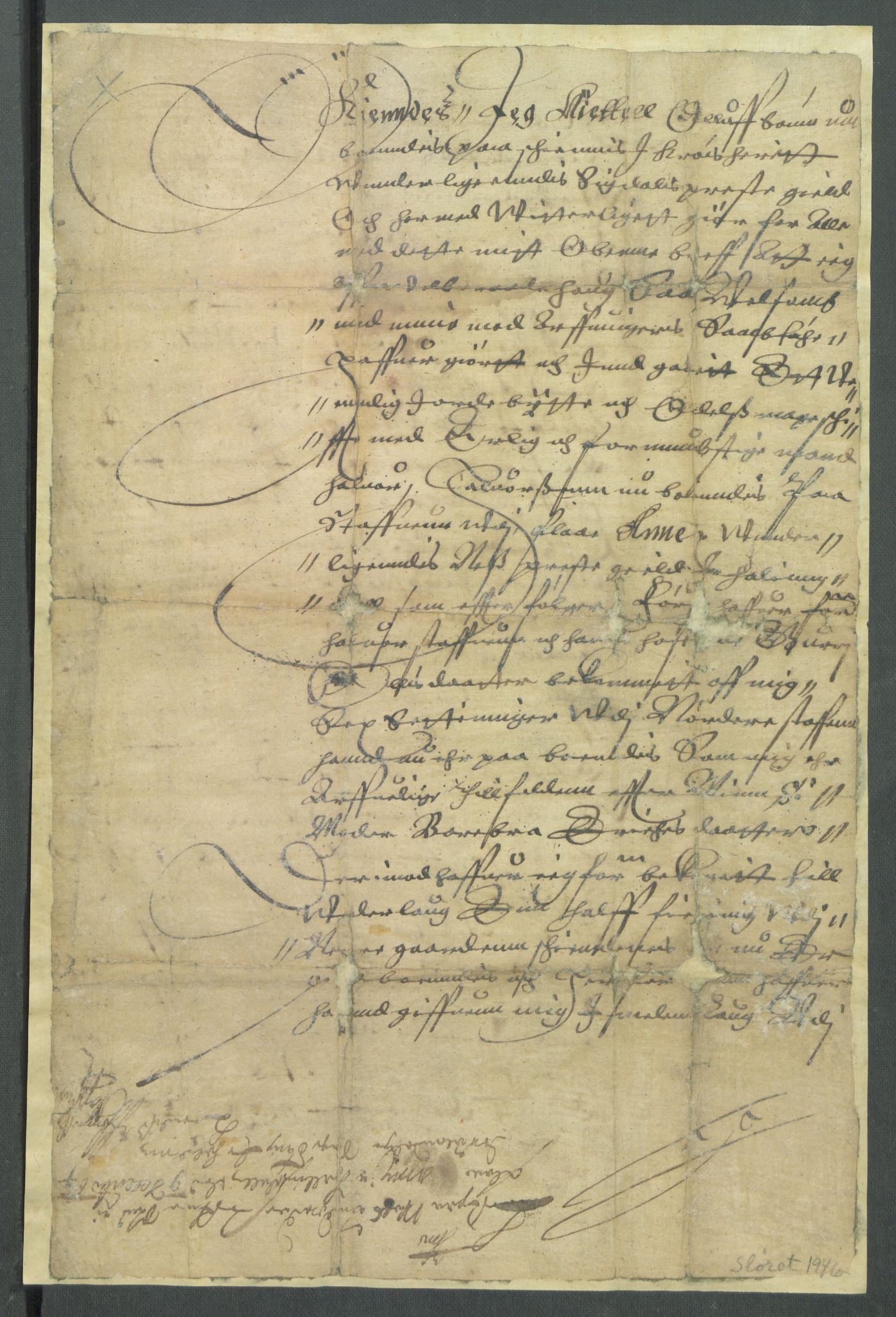 Riksarkivets diplomsamling, AV/RA-EA-5965/F02/L0157: Dokumenter, 1643, p. 118