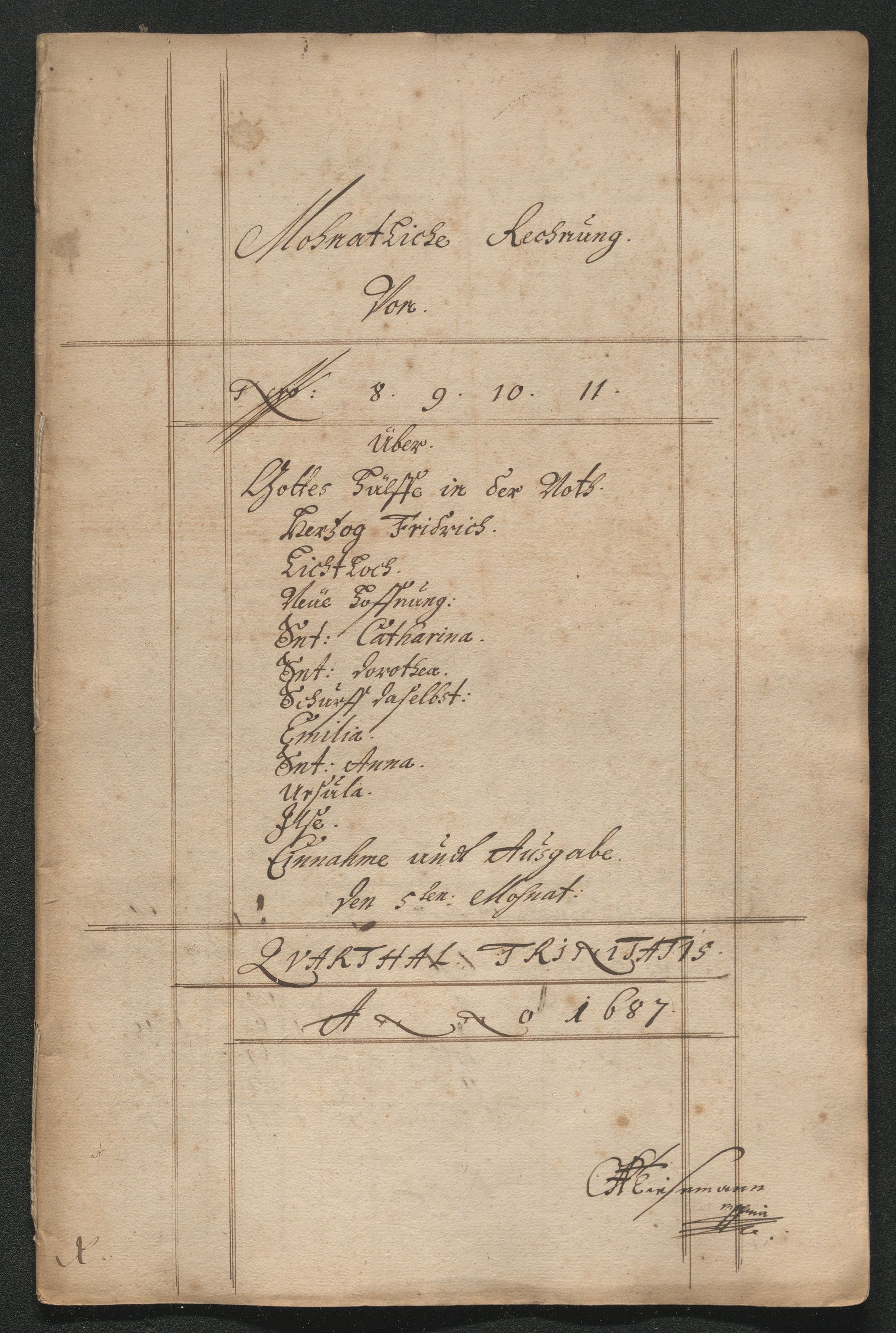 Kongsberg Sølvverk 1623-1816, SAKO/EA-3135/001/D/Dc/Dcd/L0064: Utgiftsregnskap for gruver m.m. , 1687, p. 189