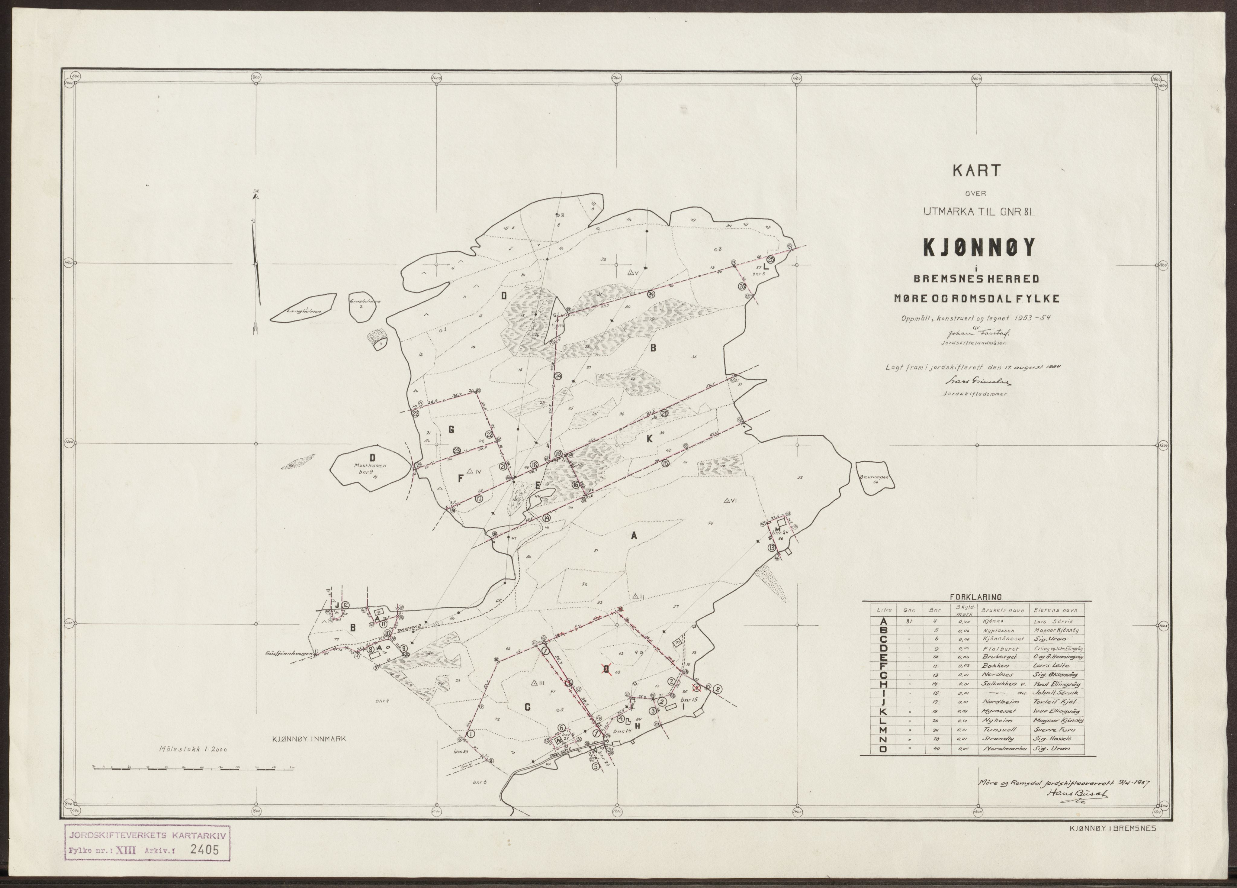 Jordskifteverkets kartarkiv, RA/S-3929/T, 1859-1988, p. 2996
