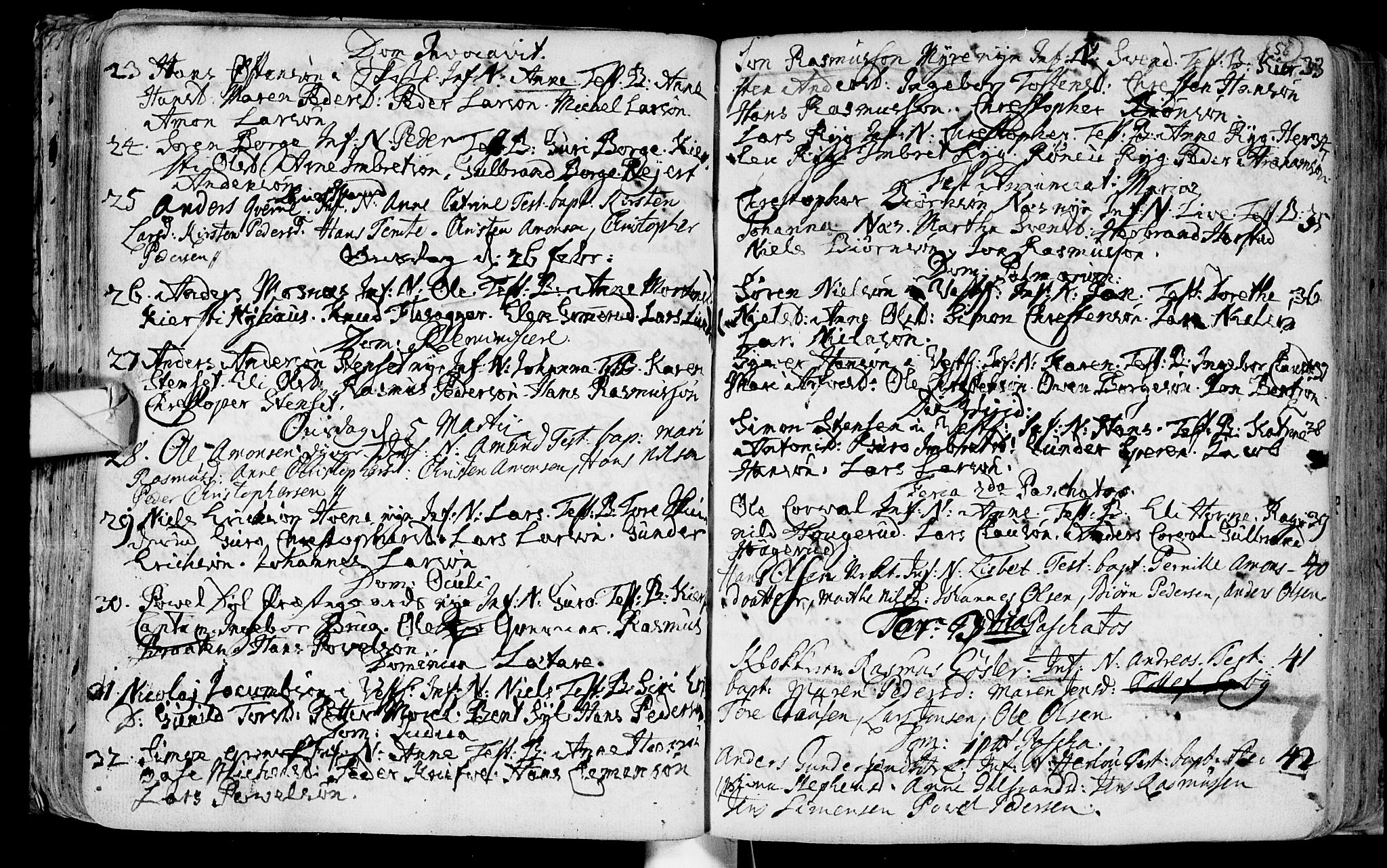 Eiker kirkebøker, AV/SAKO-A-4/F/Fa/L0003: Parish register (official) no. I 3, 1724-1753, p. 58