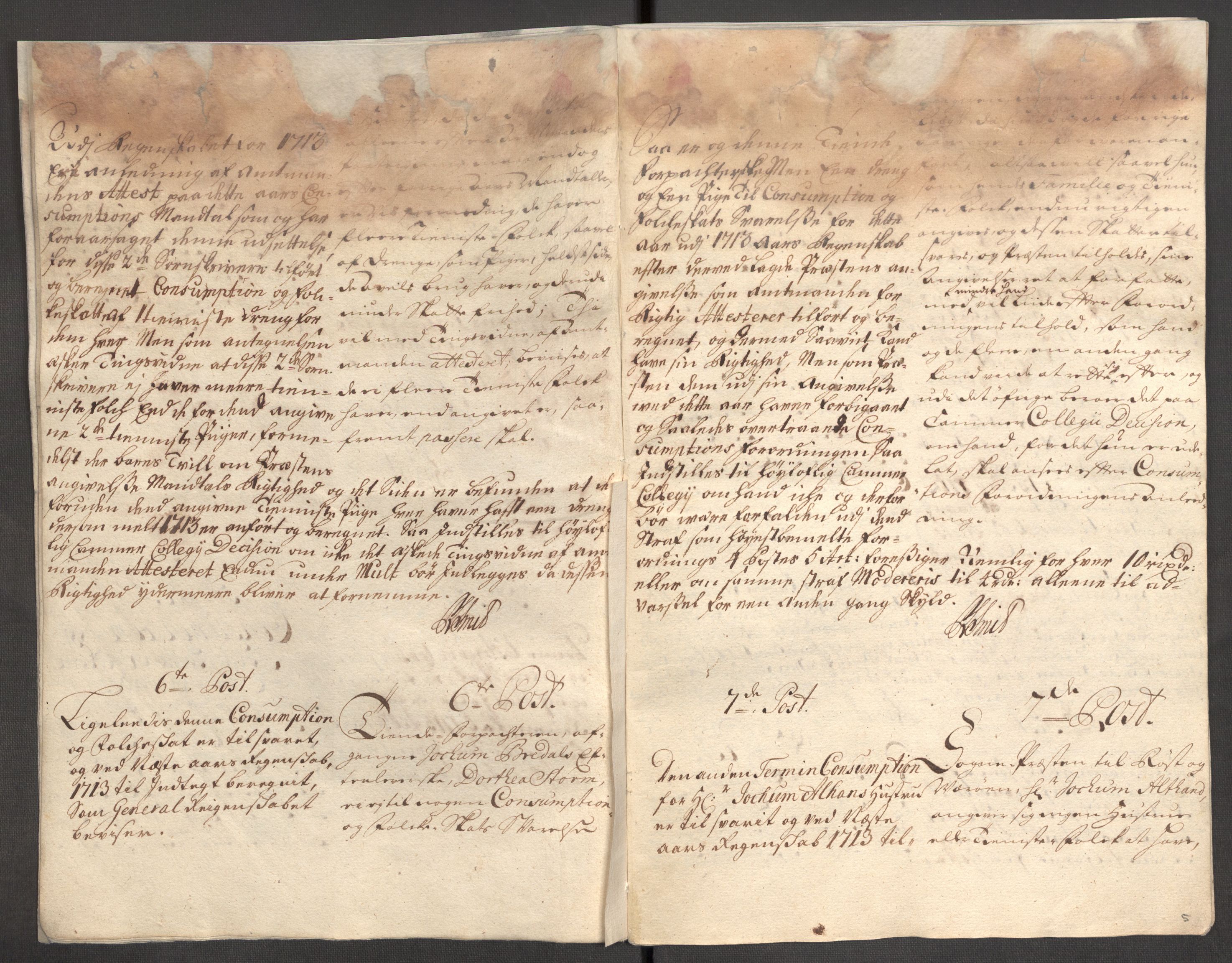 Rentekammeret inntil 1814, Reviderte regnskaper, Fogderegnskap, AV/RA-EA-4092/R67/L4679: Fogderegnskap Vesterålen, Andenes og Lofoten, 1711-1713, p. 47