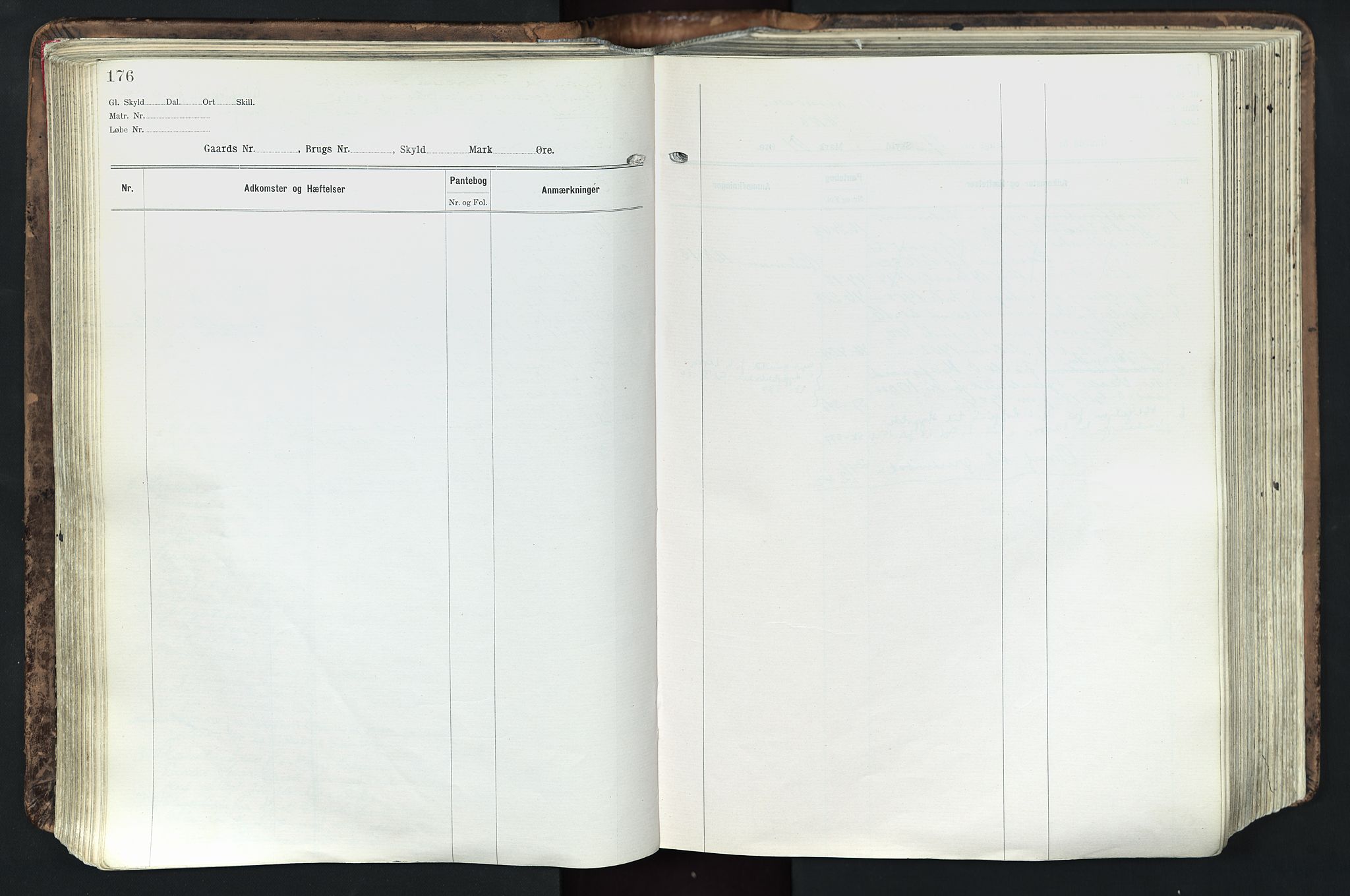 Solør tingrett, AV/SAH-TING-008/H/Ha/Hak/L0003: Mortgage register no. III, 1900-1935, p. 176