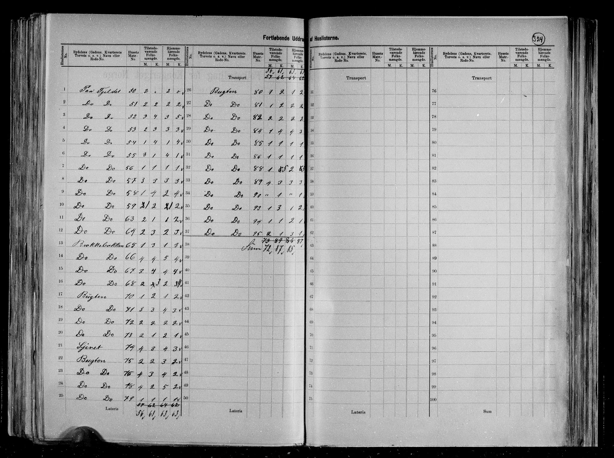 RA, 1891 census for 0803 Stathelle, 1891, p. 7