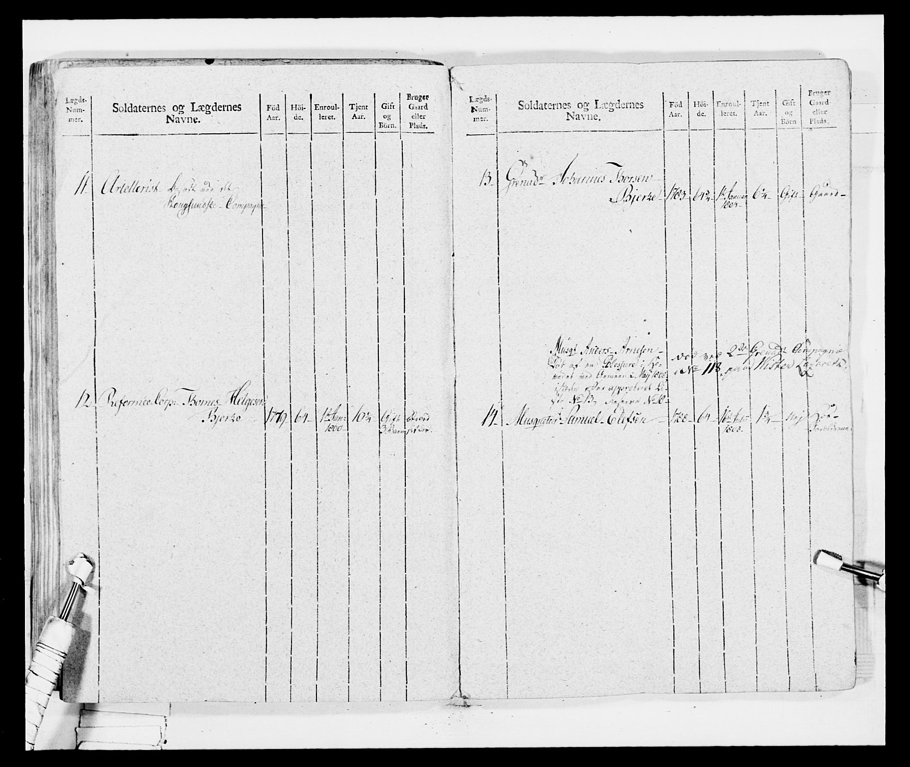 Generalitets- og kommissariatskollegiet, Det kongelige norske kommissariatskollegium, RA/EA-5420/E/Eh/L0034: Nordafjelske gevorbne infanteriregiment, 1810, p. 179