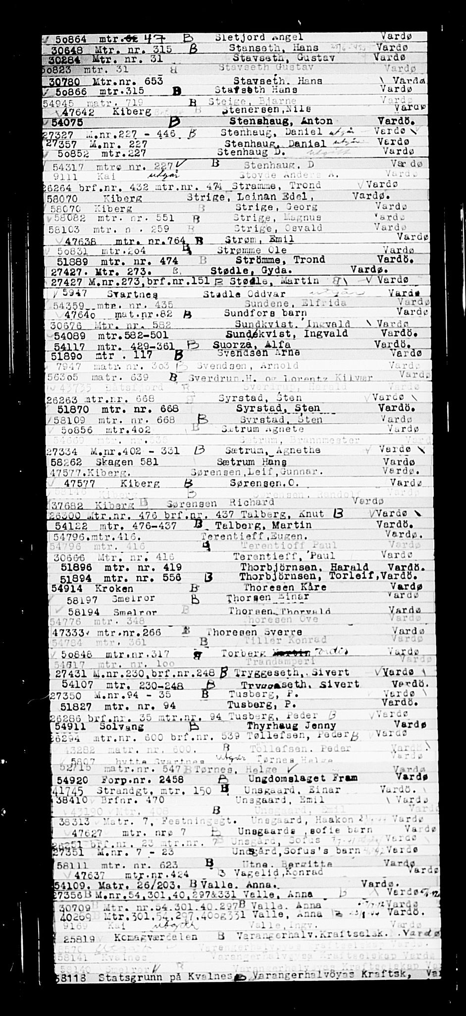 Krigsskadetrygdene for bygninger og løsøre, AV/RA-S-1548/V/L0014: --, 1940-1945, p. 1133