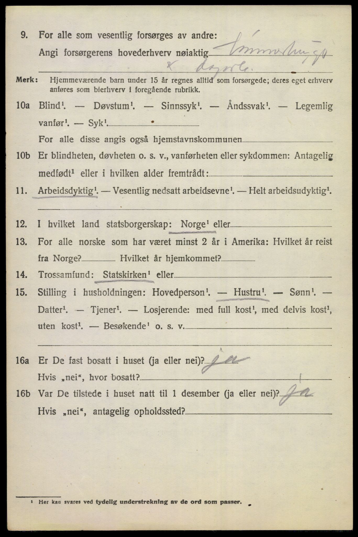 SAKO, 1920 census for Norderhov, 1920, p. 24256