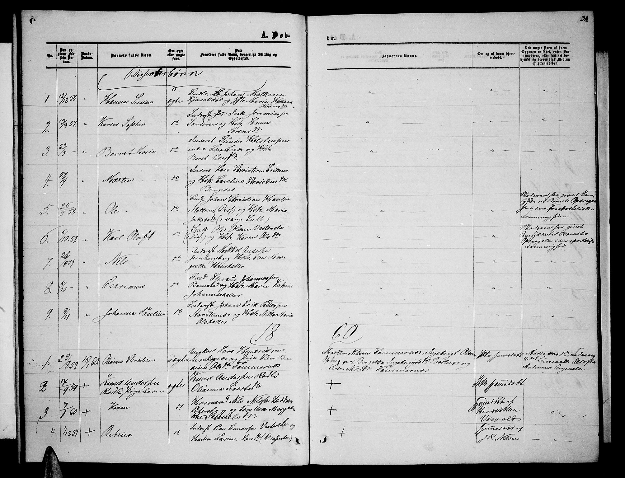 Balsfjord sokneprestembete, AV/SATØ-S-1303/G/Gab/L0005klokker: Parish register (copy) no. 5, 1856-1862, p. 31