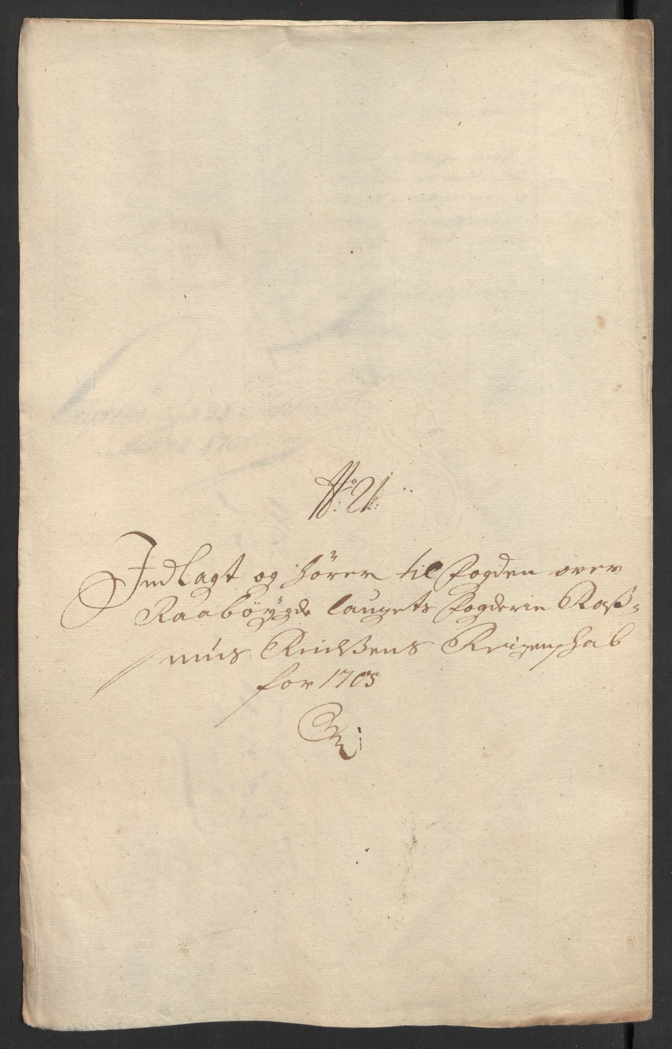 Rentekammeret inntil 1814, Reviderte regnskaper, Fogderegnskap, RA/EA-4092/R40/L2447: Fogderegnskap Råbyggelag, 1703-1705, p. 449