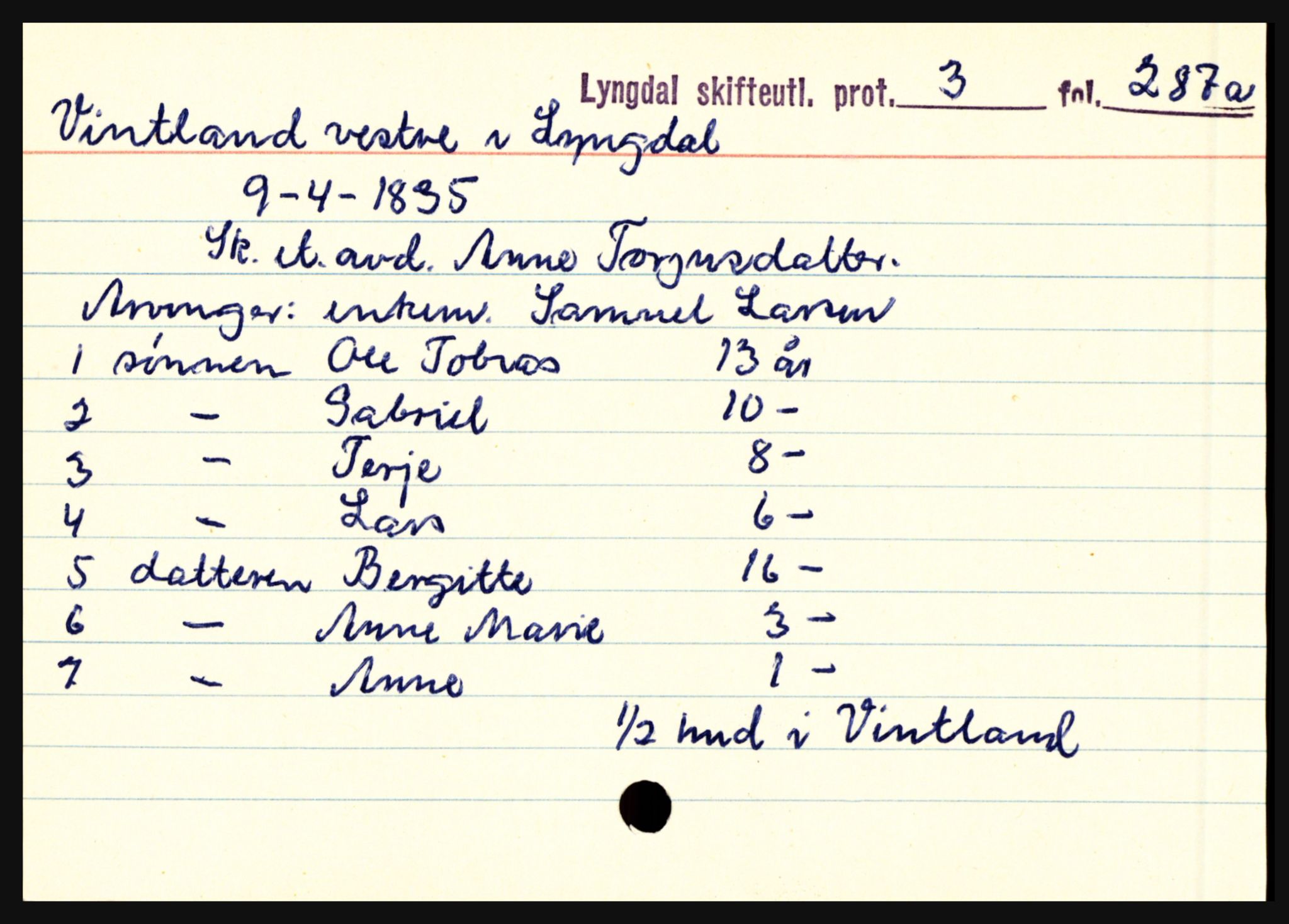 Lyngdal sorenskriveri, AV/SAK-1221-0004/H, p. 12949