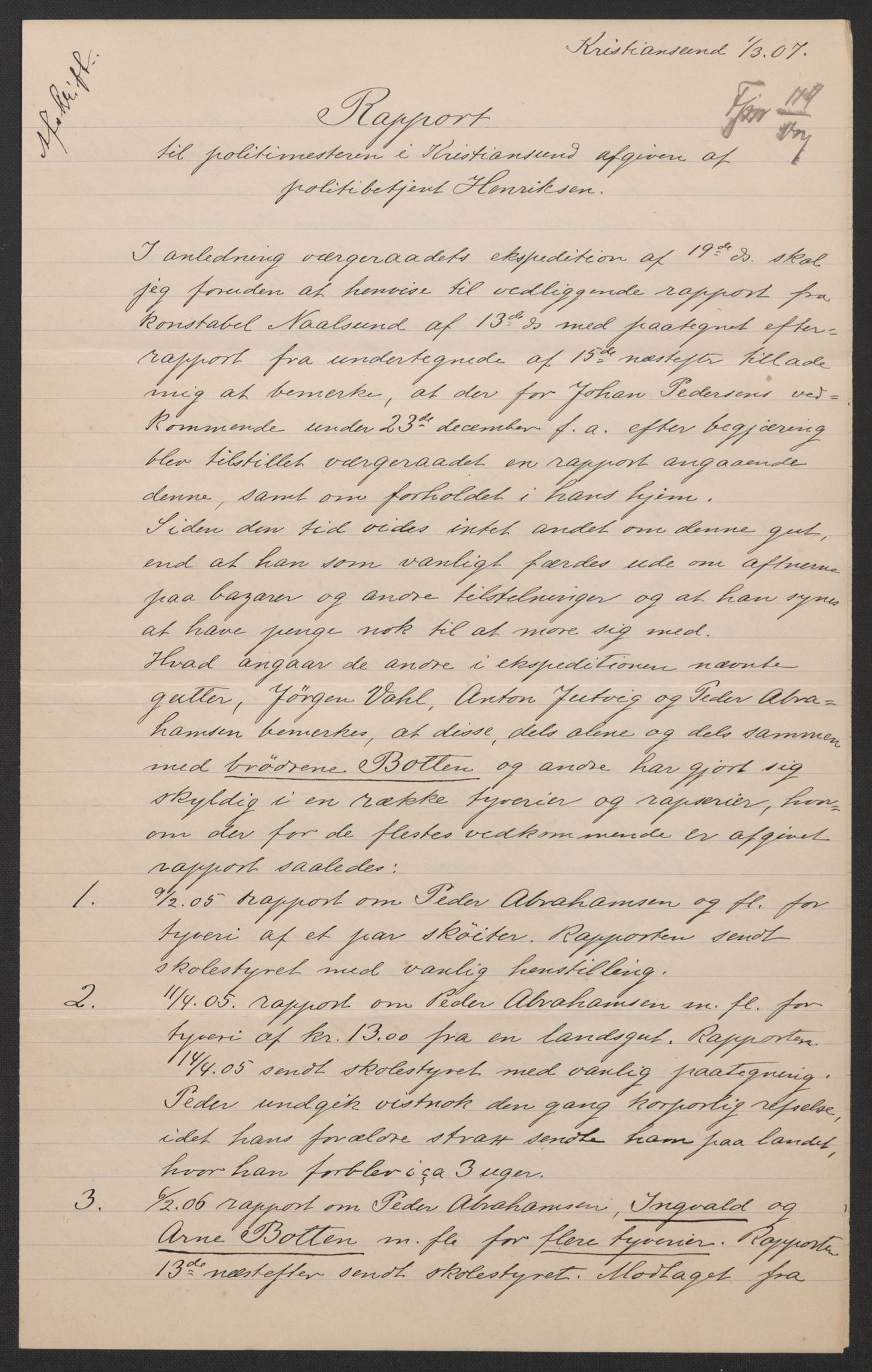 Falstad skolehjem, RA/S-1676/E/Eb/L0007: Elevmapper løpenr. 146-168, 1905-1911, p. 326