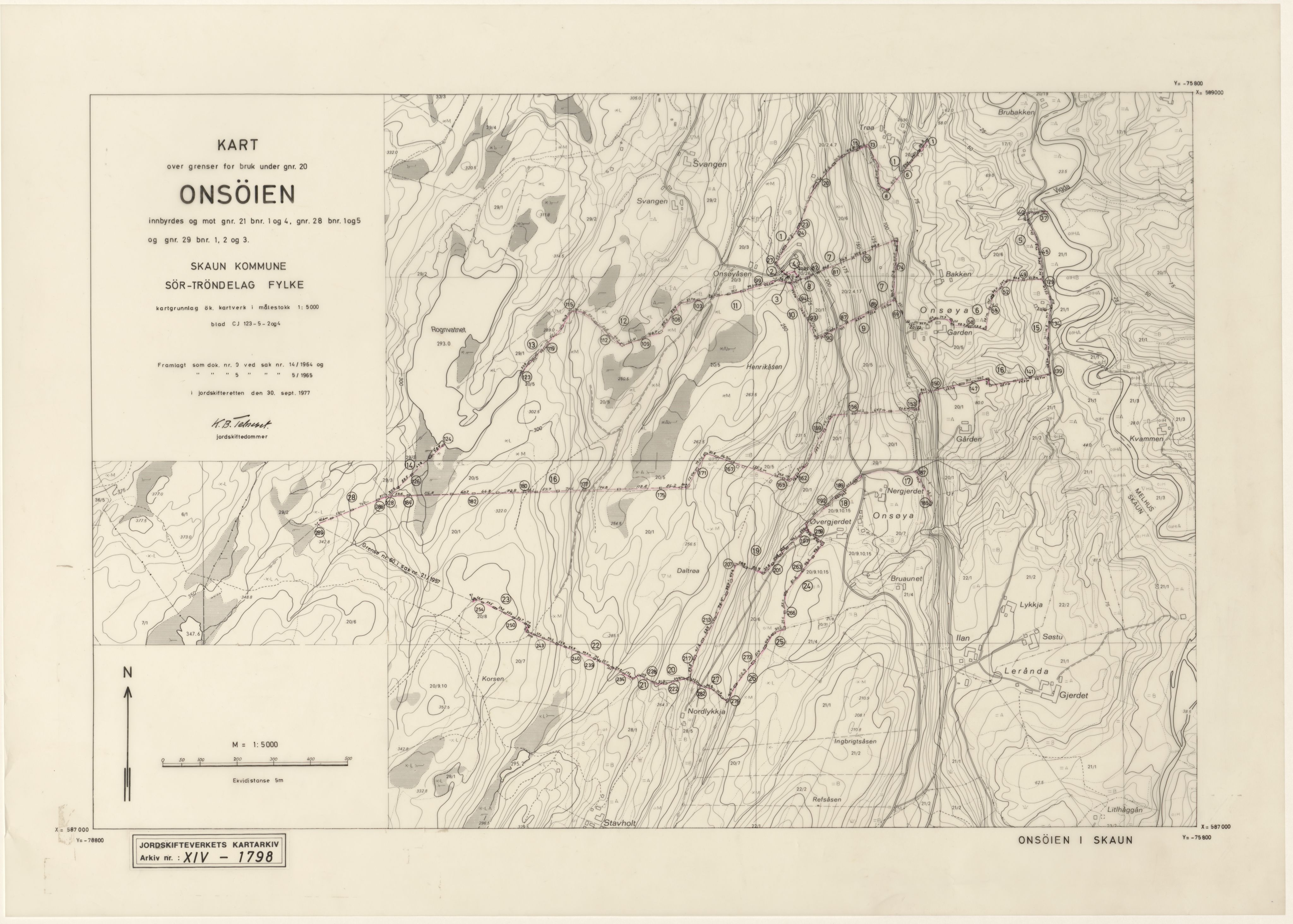 Jordskifteverkets kartarkiv, RA/S-3929/T, 1859-1988, p. 2845