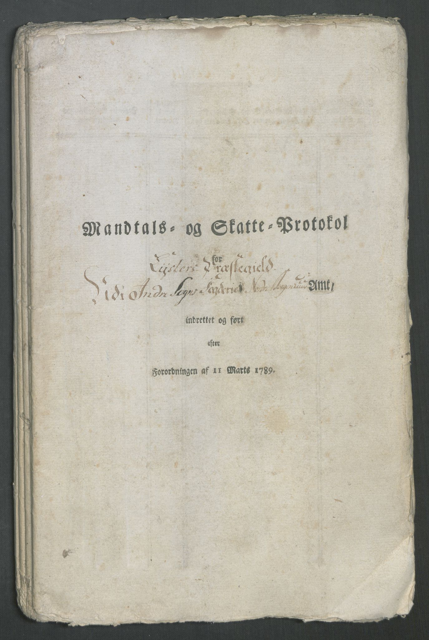 Rentekammeret inntil 1814, Reviderte regnskaper, Mindre regnskaper, AV/RA-EA-4068/Rf/Rfe/L0058: Ytre og Indre Sogn fogderi, 1789, p. 98