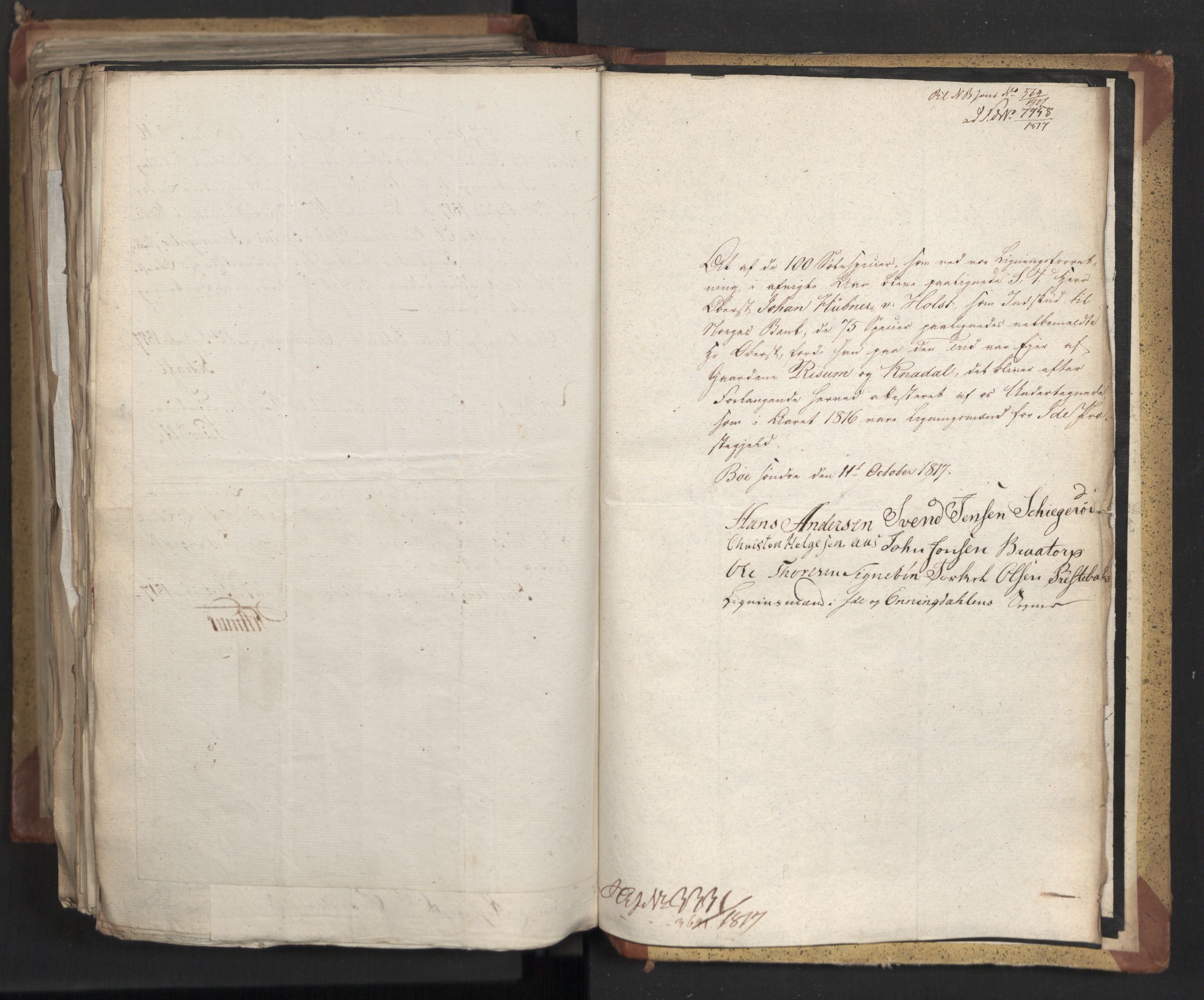 Statsrådsavdelingen i Stockholm, AV/RA-S-1003/D/Da/L0012: Regjeringsinnstillinger nr. 2587-2760, 1818, p. 651