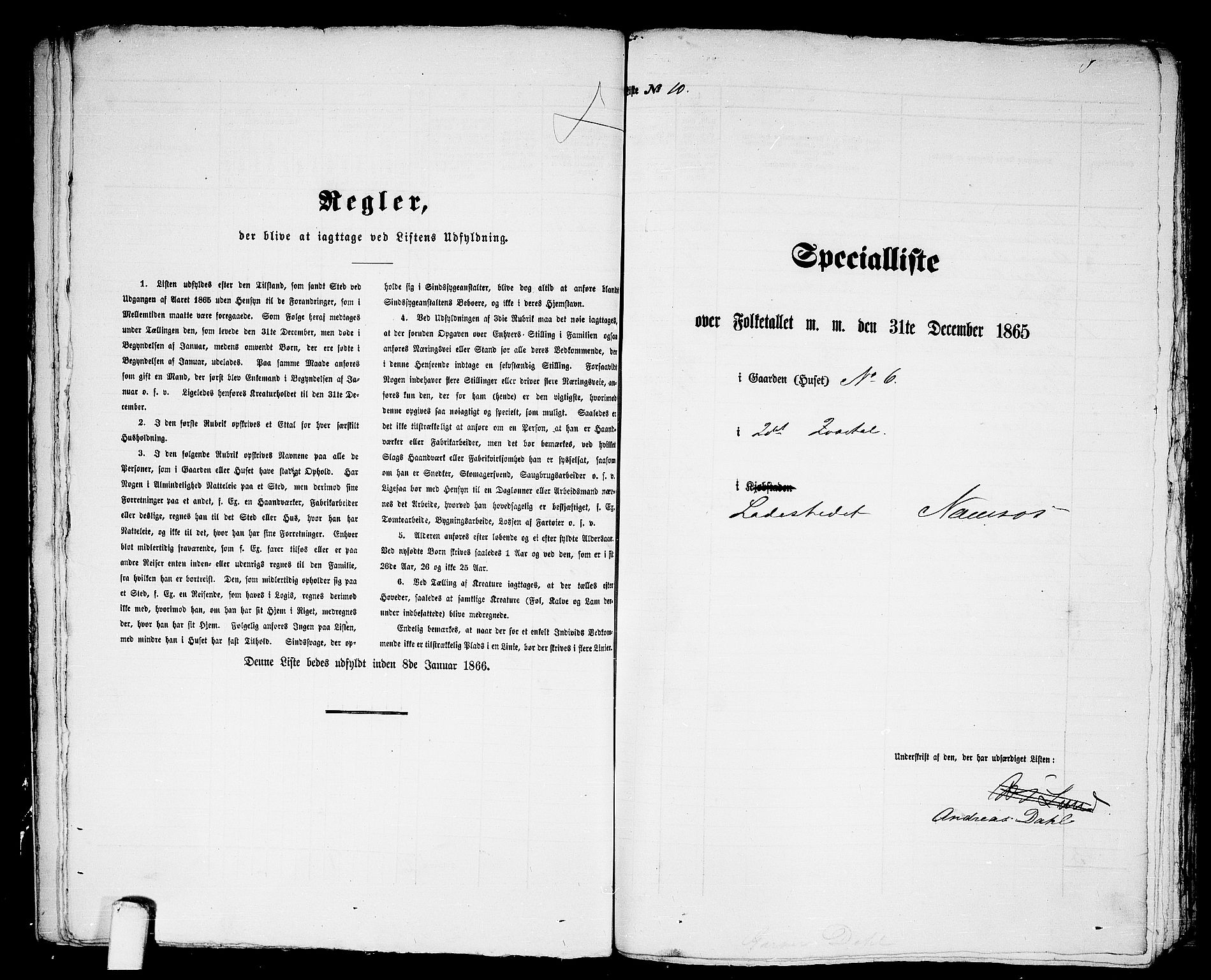 RA, 1865 census for Namsos/Namsos, 1865, p. 24