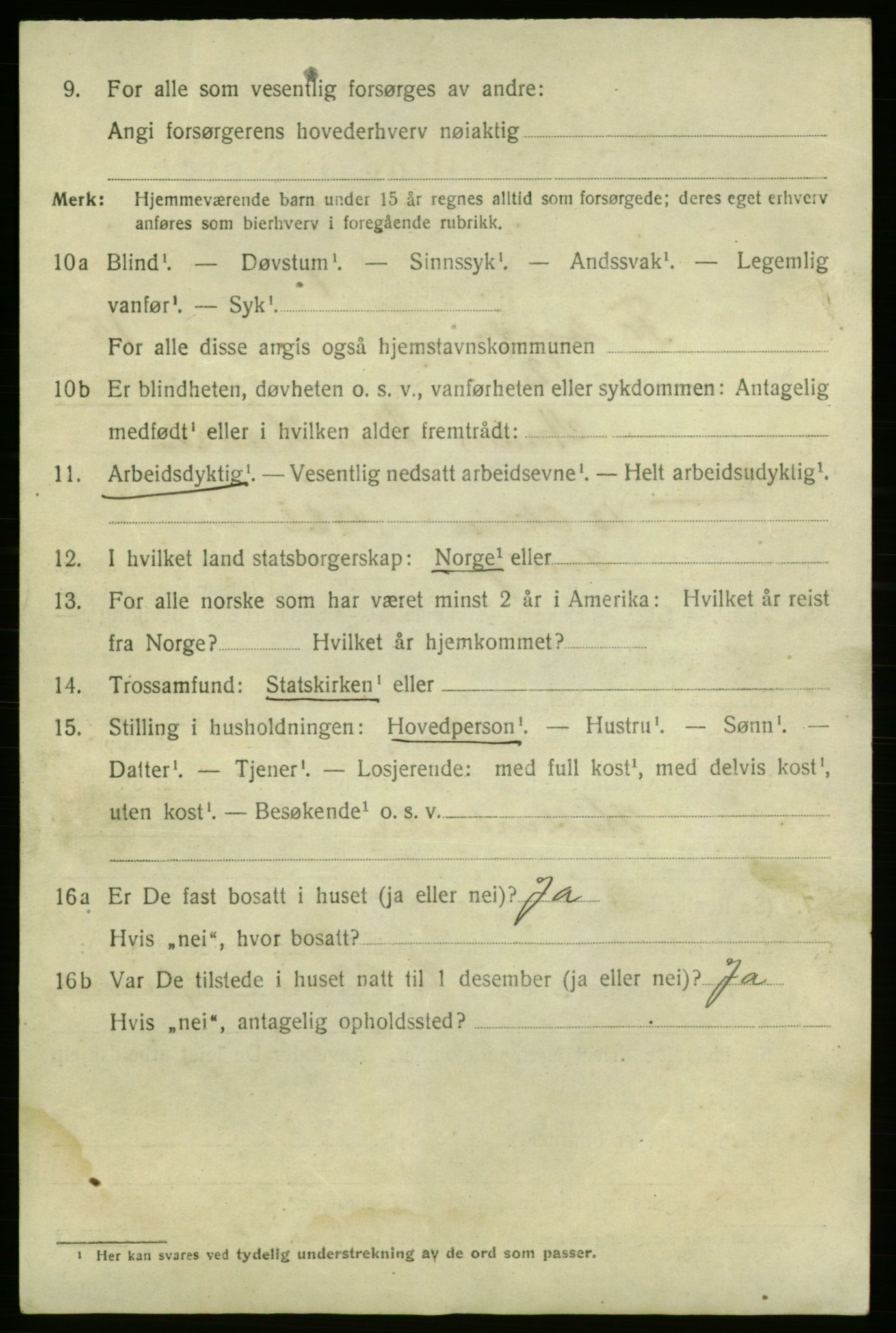SAO, 1920 census for Fredrikshald, 1920, p. 24603