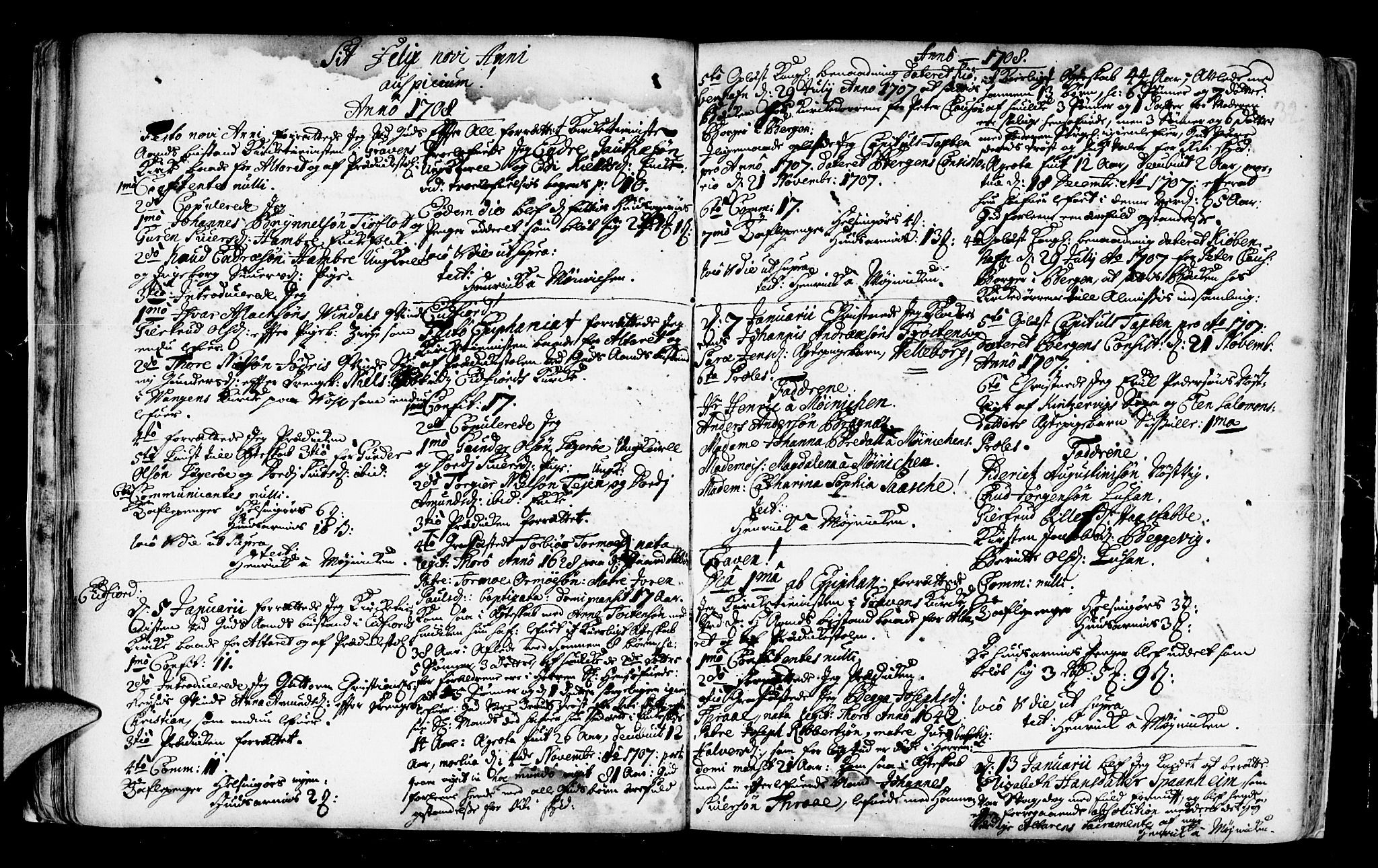 Ulvik sokneprestembete, AV/SAB-A-78801/H/Haa: Parish register (official) no.  A 3, 1706-1715, p. 32