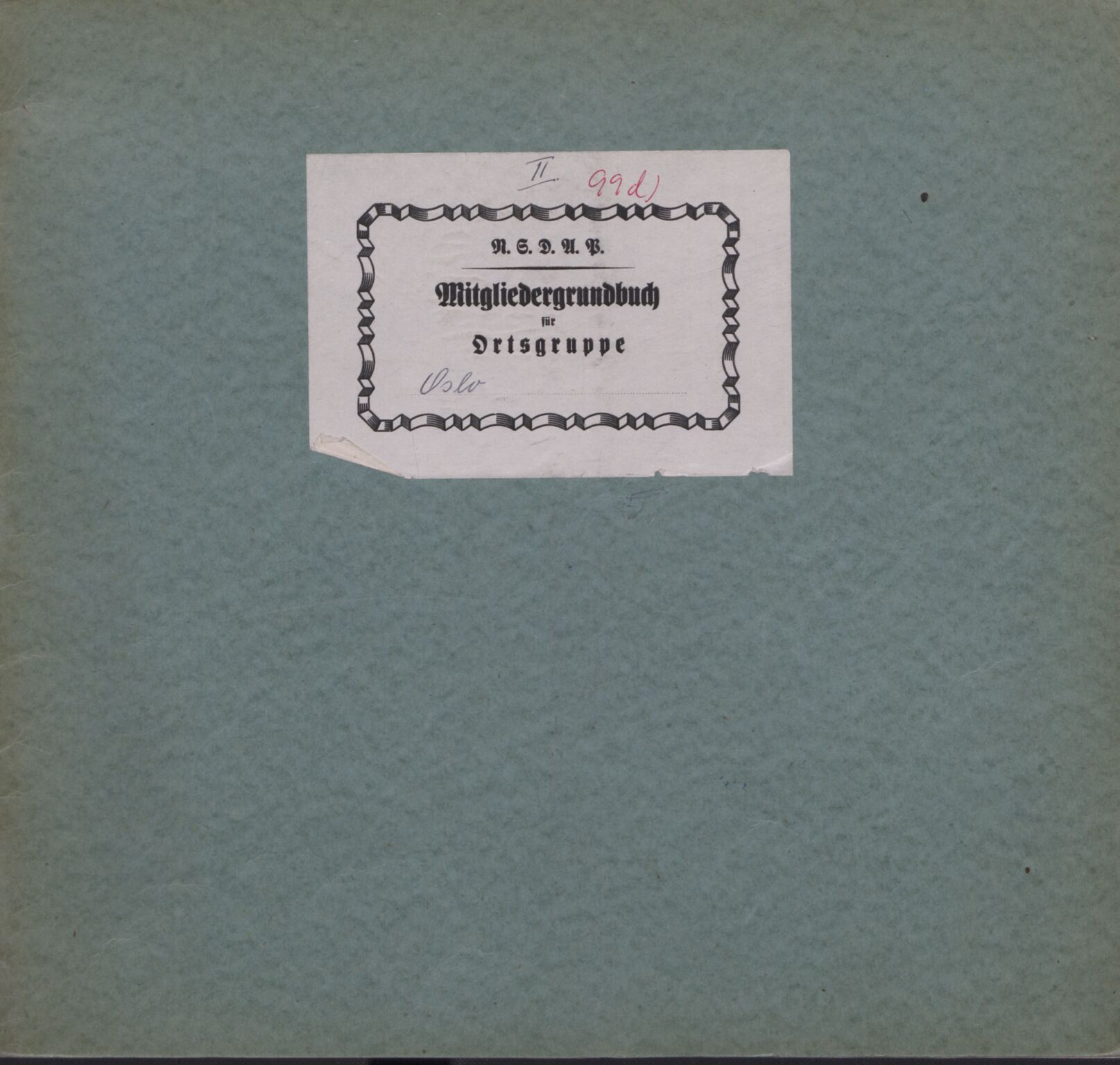 Forsvarets Overkommando. 2 kontor. Arkiv 11.4. Spredte tyske arkivsaker, AV/RA-RAFA-7031/D/Dar/Darb/L0016: Reichskommissariat - NSDAP in Norwegen, 1941-1944, p. 45