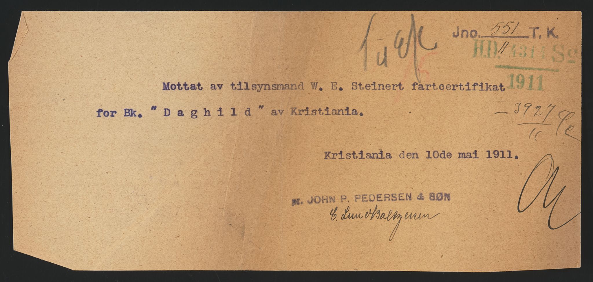 Sjøfartsdirektoratet med forløpere, skipsmapper slettede skip, RA/S-4998/F/Fa/L0225: --, 1867-1925, p. 116