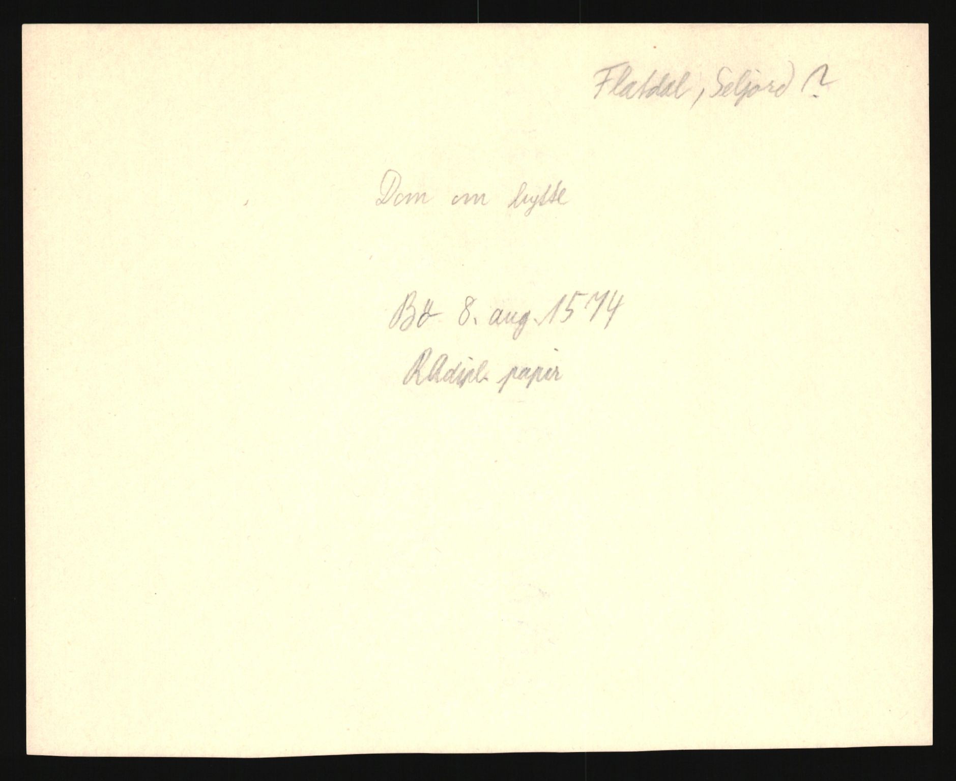 Riksarkivets diplomsamling, AV/RA-EA-5965/F35/F35e/L0021: Registreringssedler Telemark 2, 1400-1700, p. 435