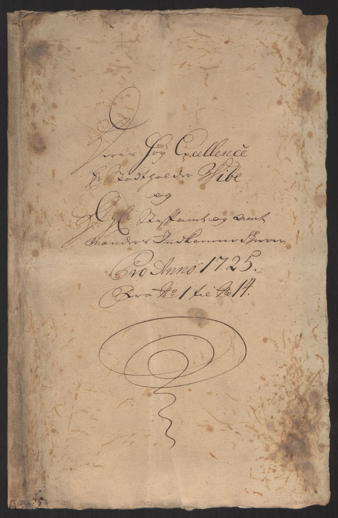 Kommanderende general (KG I) med Det norske krigsdirektorium, AV/RA-EA-5419/D/L0060: Stattholderens, stiftamtmenns og amtmenns brev, 1720-1730, p. 256