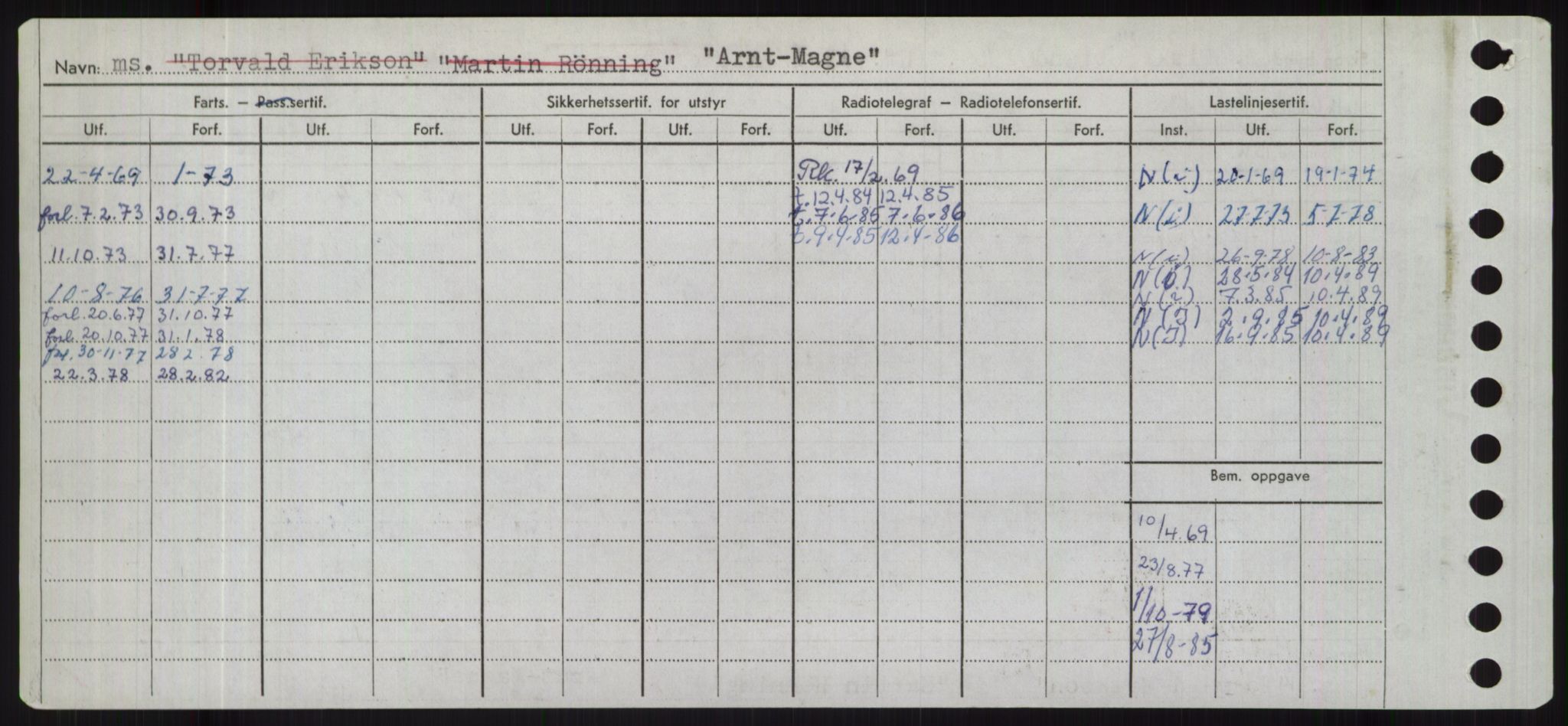 Sjøfartsdirektoratet med forløpere, Skipsmålingen, RA/S-1627/H/Hd/L0002: Fartøy, Apa-Axe, p. 170