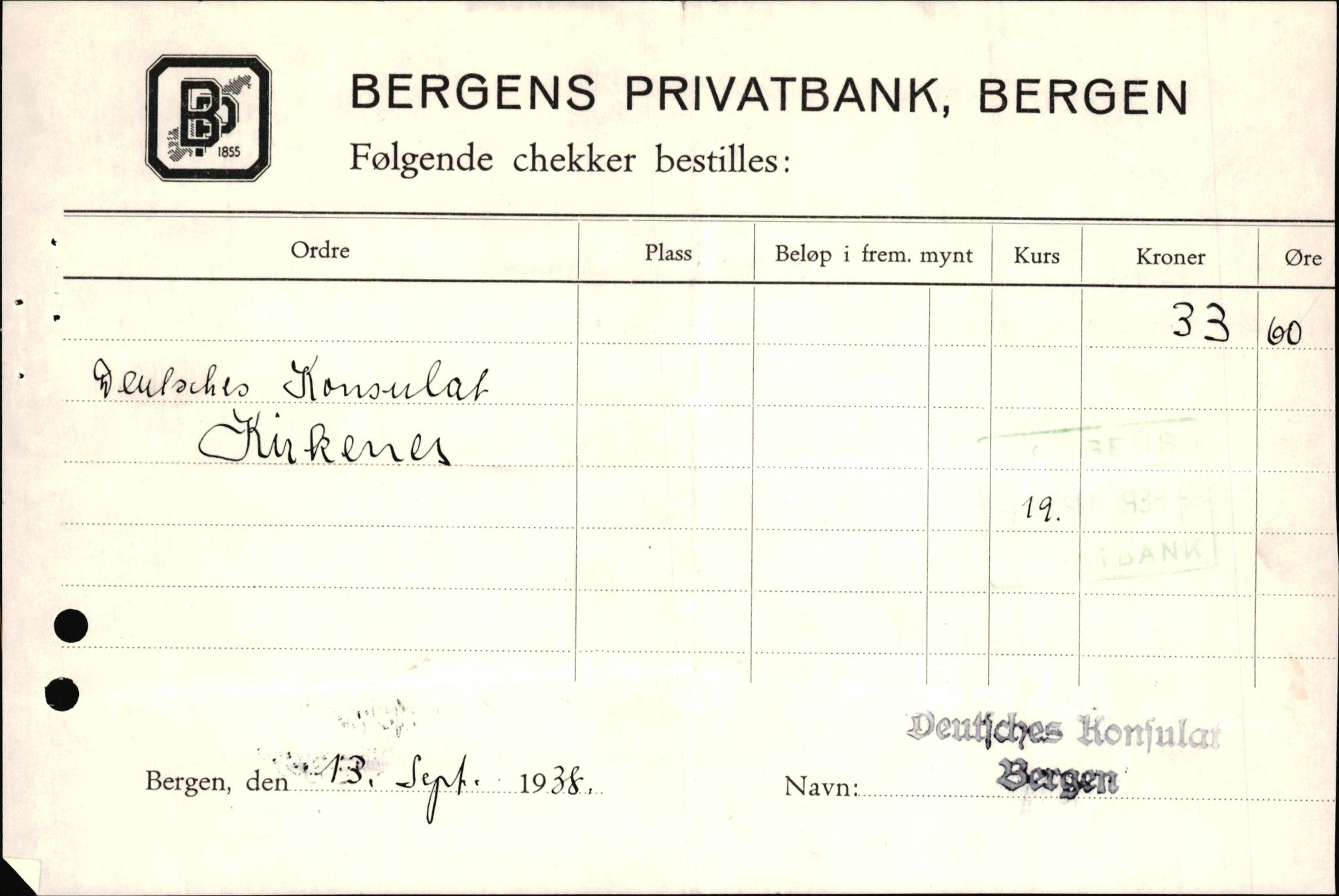 Forsvarets Overkommando. 2 kontor. Arkiv 11.4. Spredte tyske arkivsaker, AV/RA-RAFA-7031/D/Dar/Darc/L0026: FO.II. Tyske konsulater, 1928-1940, p. 817