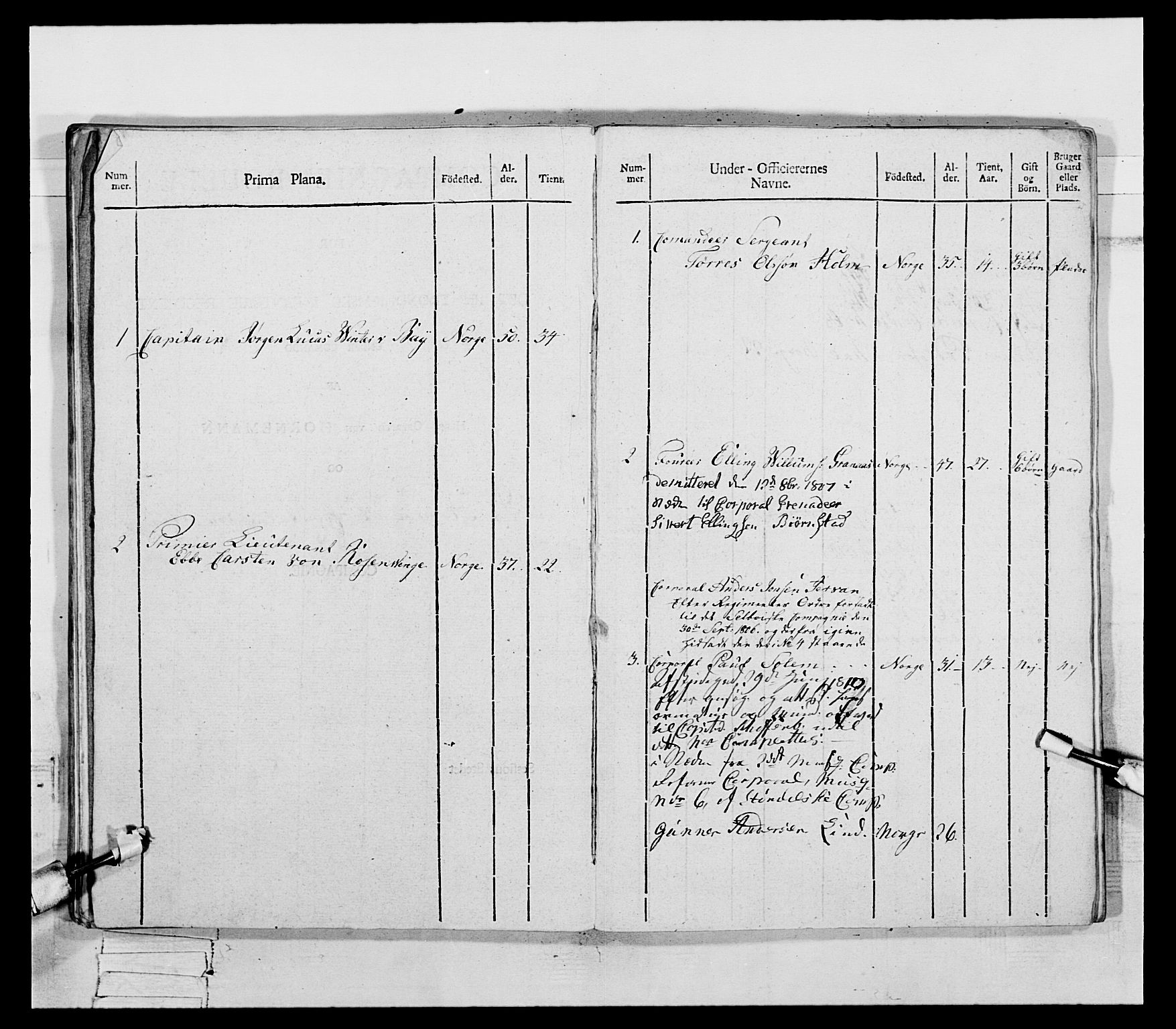 Generalitets- og kommissariatskollegiet, Det kongelige norske kommissariatskollegium, AV/RA-EA-5420/E/Eh/L0075b: 1. Trondheimske nasjonale infanteriregiment, 1807, p. 188