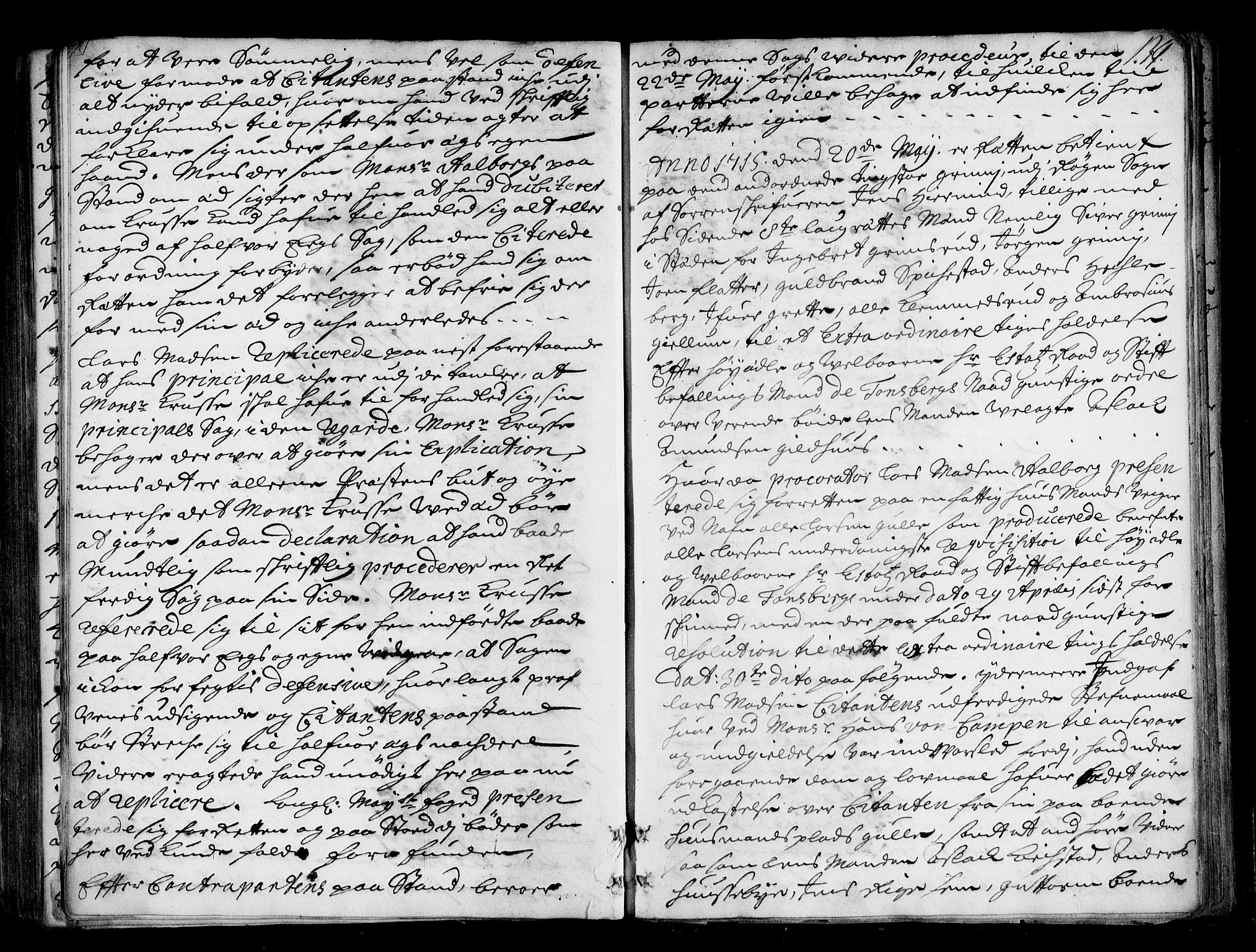 Lier, Røyken og Hurum sorenskriveri, AV/SAKO-A-89/F/Fa/L0043: Tingbok, 1712-1716, p. 139