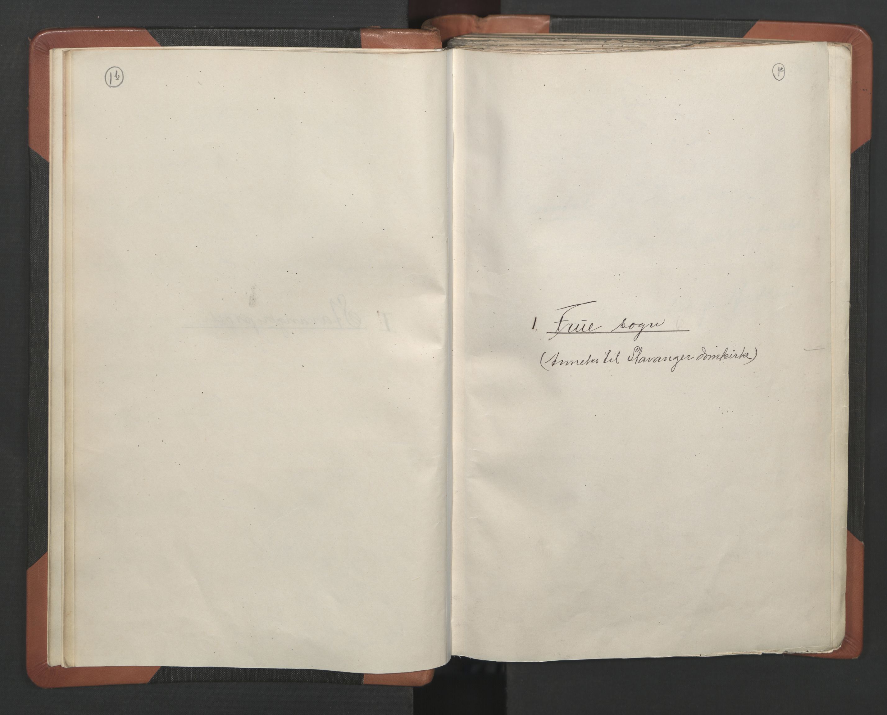 RA, Vicar's Census 1664-1666, no. 18: Stavanger deanery and Karmsund deanery, 1664-1666, p. 1