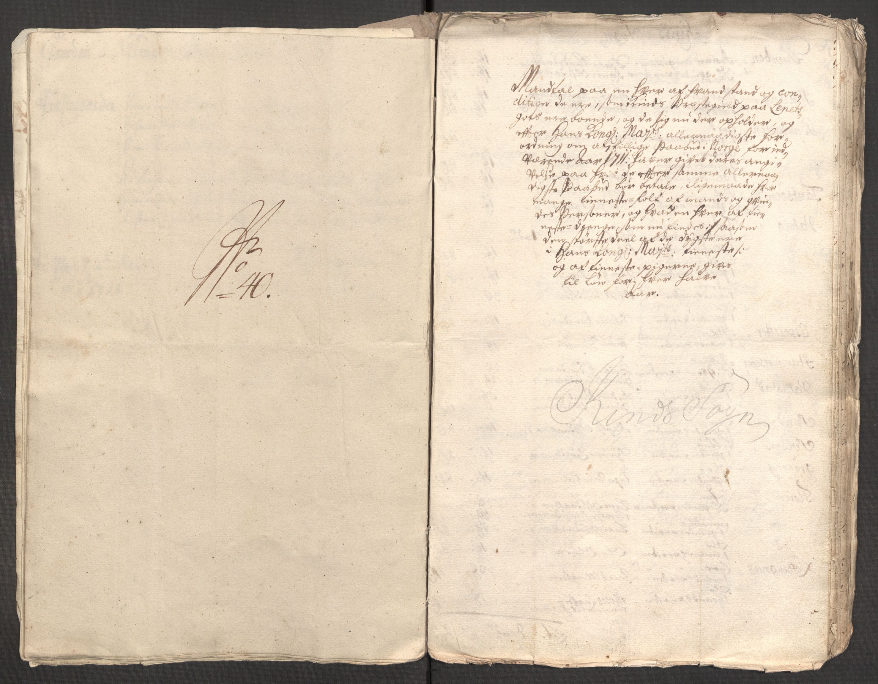 Rentekammeret inntil 1814, Reviderte regnskaper, Fogderegnskap, AV/RA-EA-4092/R53/L3434: Fogderegnskap Sunn- og Nordfjord, 1711, p. 86