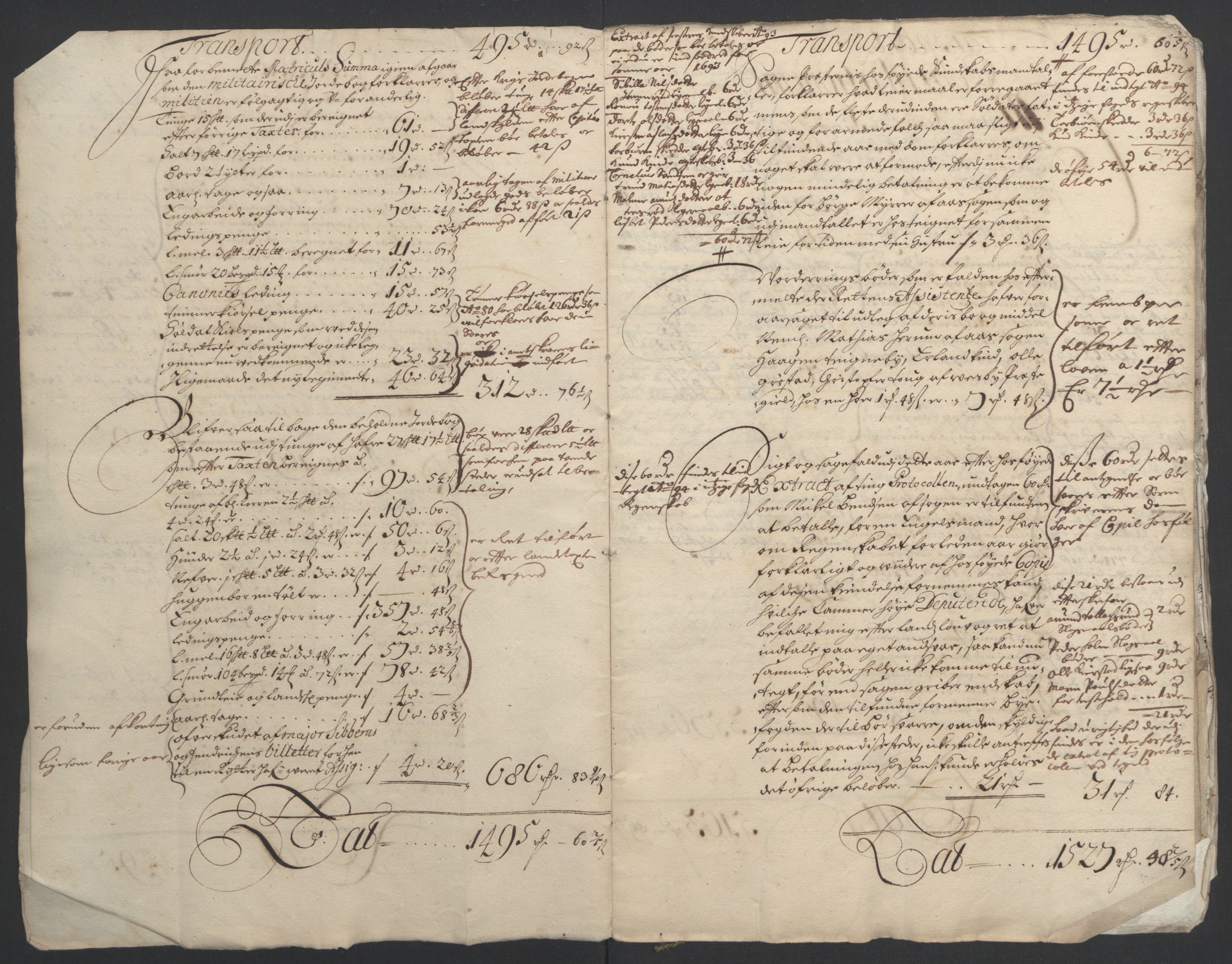 Rentekammeret inntil 1814, Reviderte regnskaper, Fogderegnskap, RA/EA-4092/R09/L0437: Fogderegnskap Follo, 1692-1693, p. 223