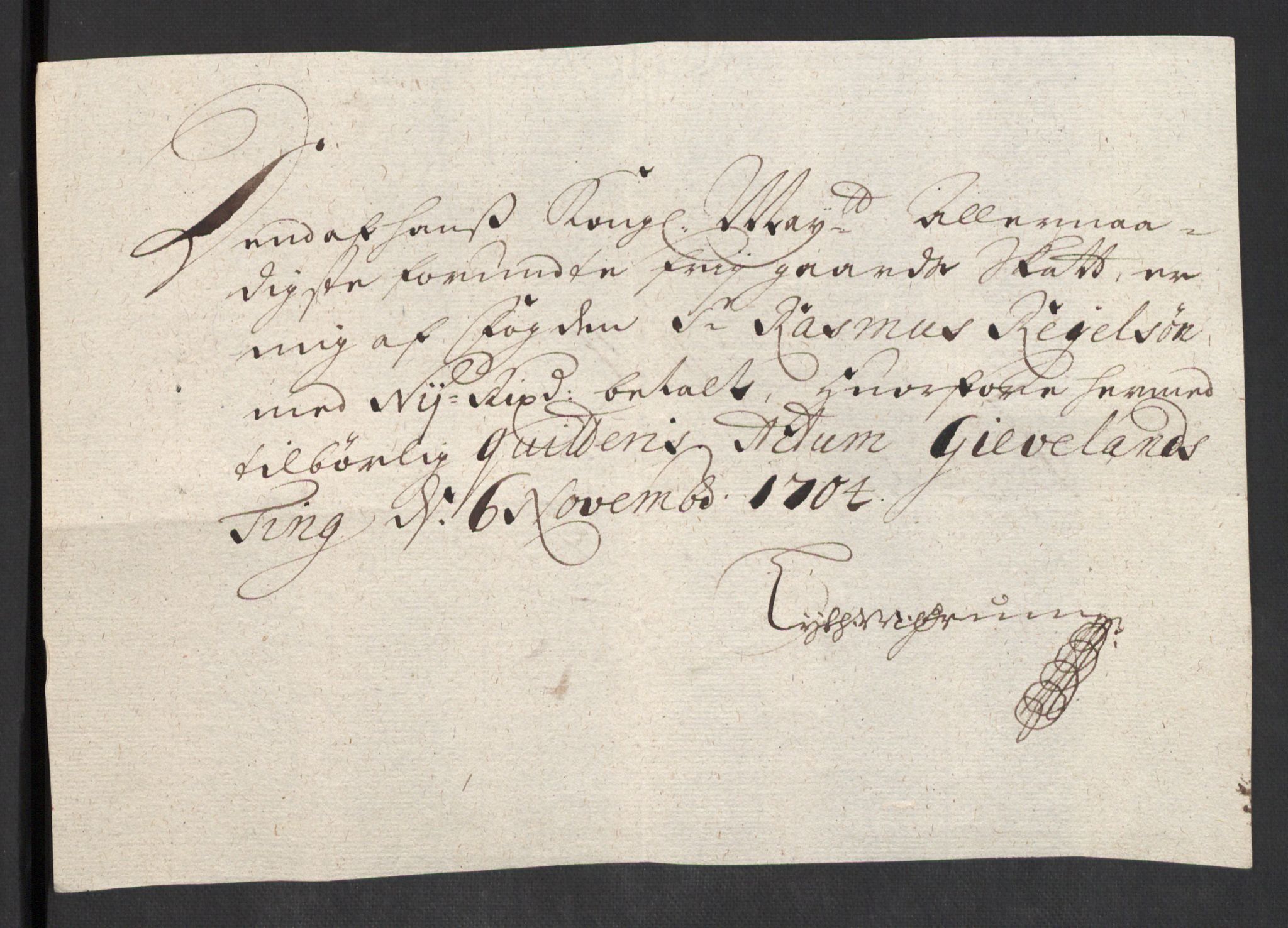 Rentekammeret inntil 1814, Reviderte regnskaper, Fogderegnskap, RA/EA-4092/R40/L2447: Fogderegnskap Råbyggelag, 1703-1705, p. 299