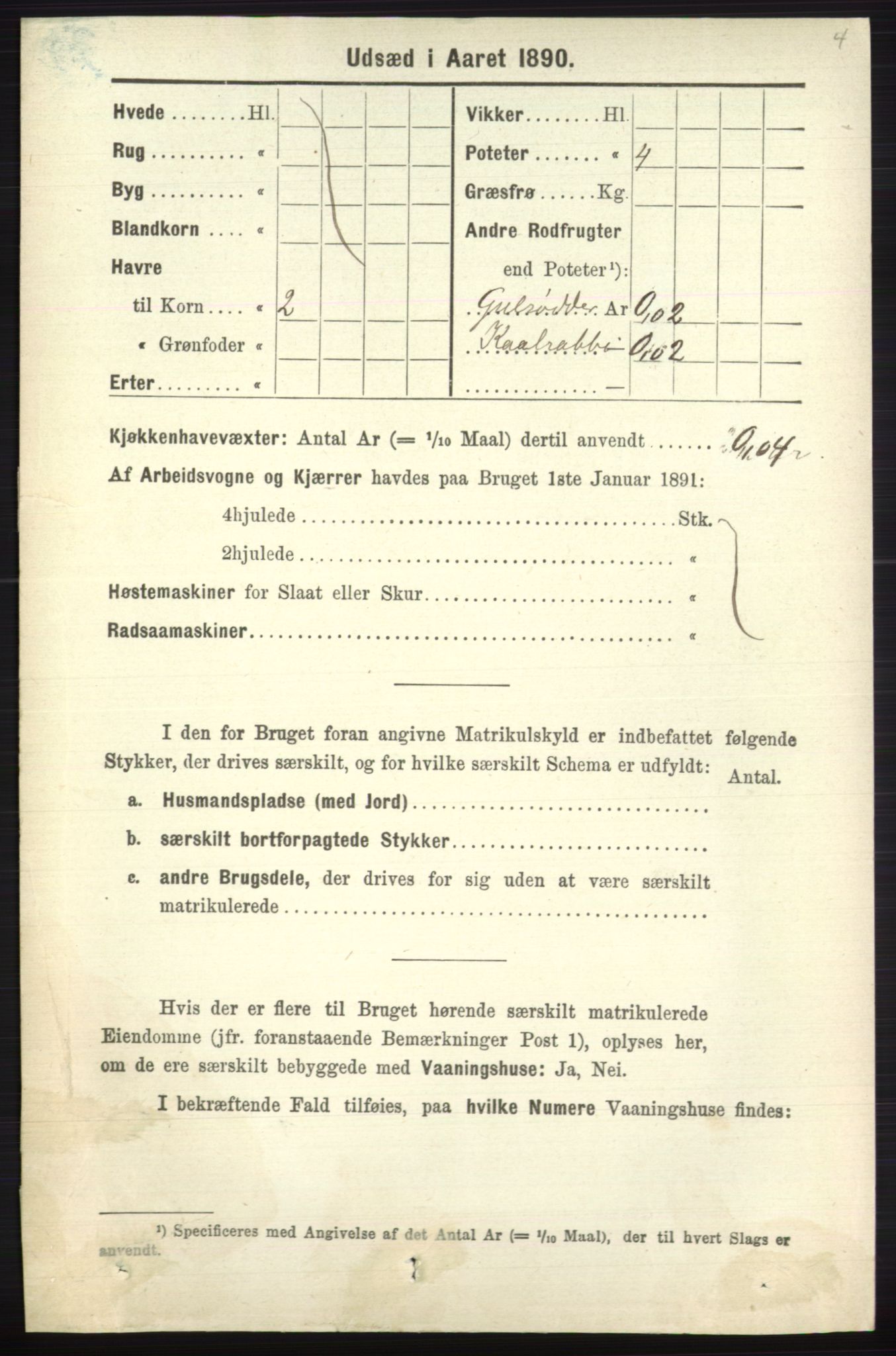 RA, 1891 census for 0728 Lardal, 1891, p. 4026