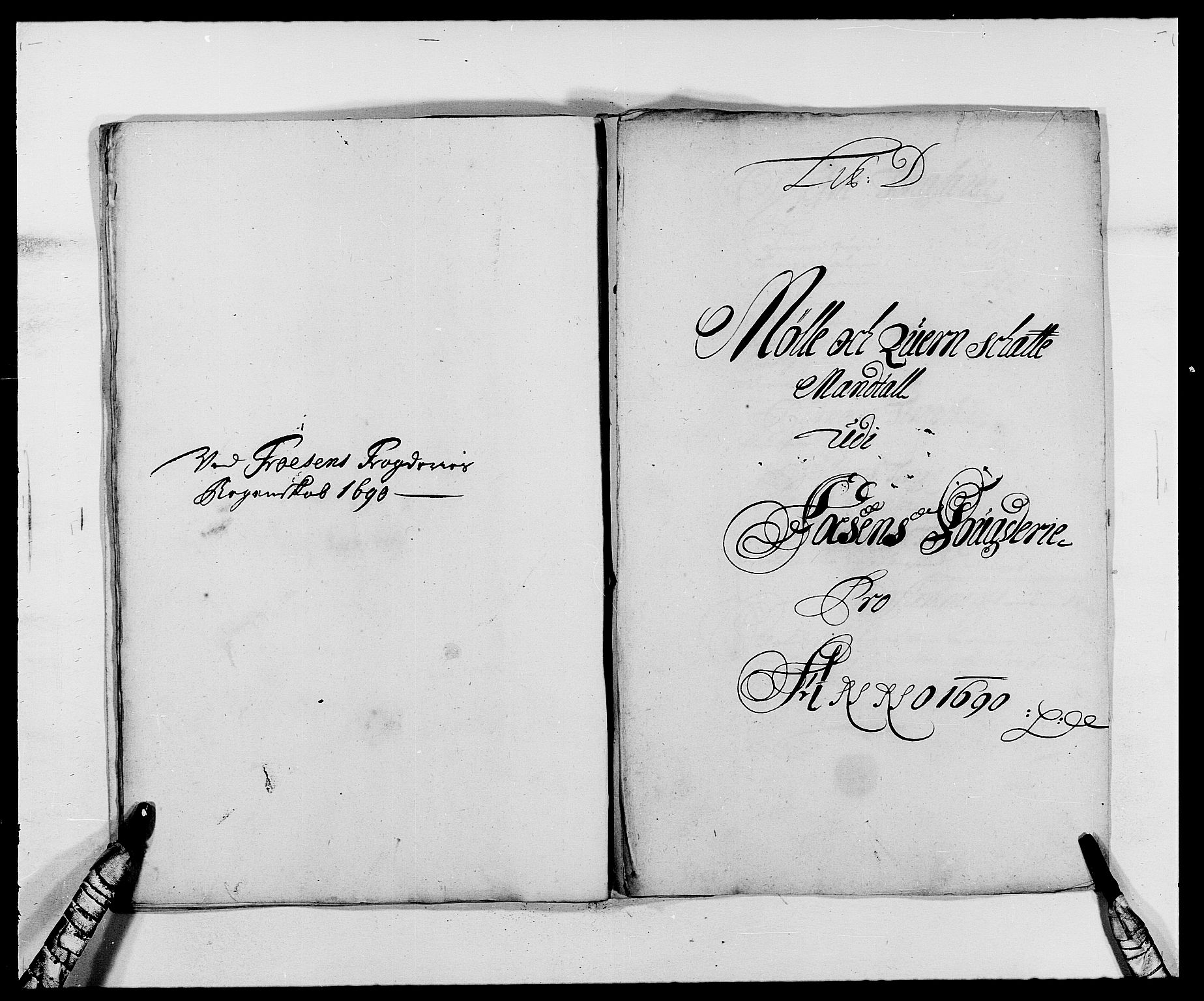 Rentekammeret inntil 1814, Reviderte regnskaper, Fogderegnskap, AV/RA-EA-4092/R57/L3848: Fogderegnskap Fosen, 1690-1691, p. 78