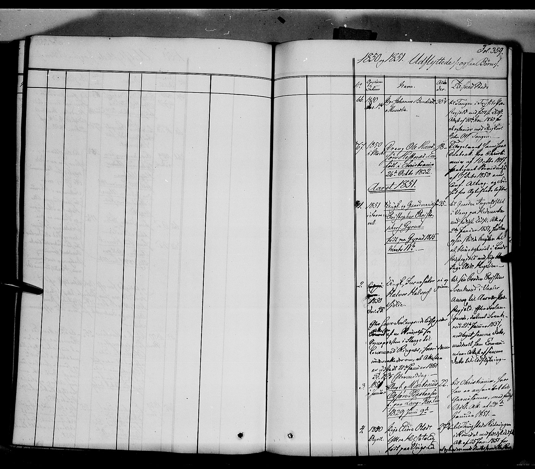 Stange prestekontor, SAH/PREST-002/K/L0011: Parish register (official) no. 11, 1846-1852, p. 359