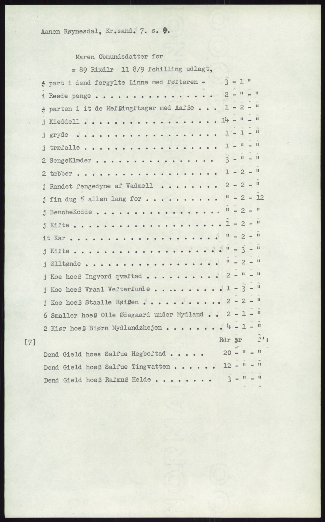 Samlinger til kildeutgivelse, Diplomavskriftsamlingen, AV/RA-EA-4053/H/Ha, p. 2642