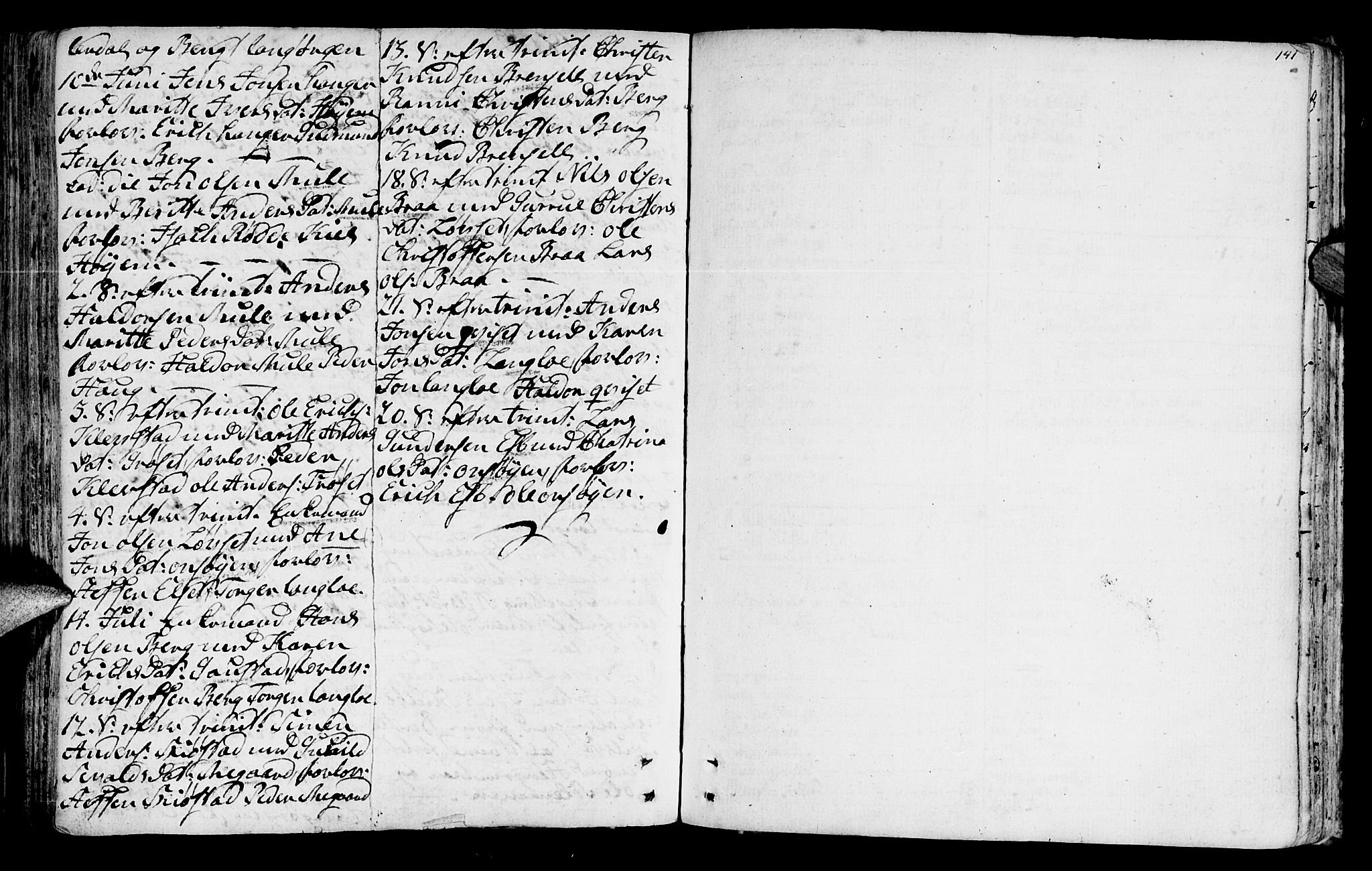 Ministerialprotokoller, klokkerbøker og fødselsregistre - Sør-Trøndelag, SAT/A-1456/612/L0370: Parish register (official) no. 612A04, 1754-1802, p. 141