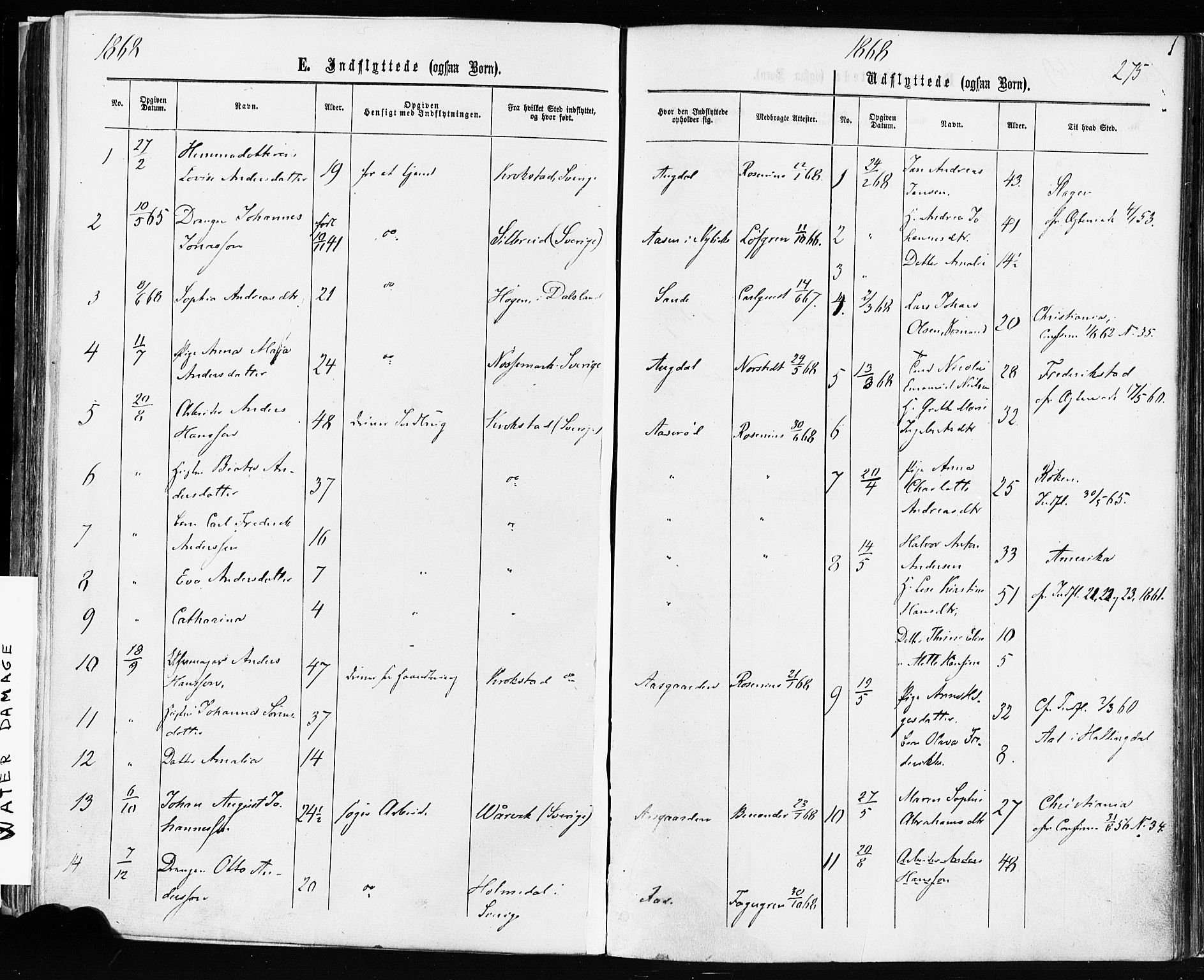 Borre kirkebøker, SAKO/A-338/F/Fa/L0008: Parish register (official) no. I 8, 1868-1877, p. 275