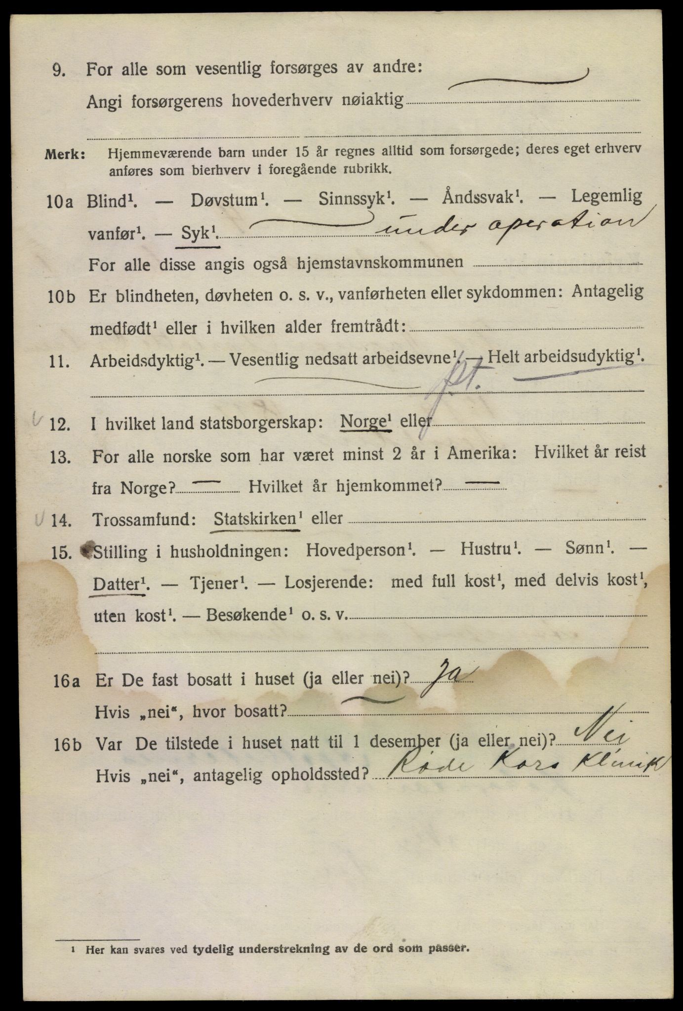 SAO, 1920 census for Kristiania, 1920, p. 365808