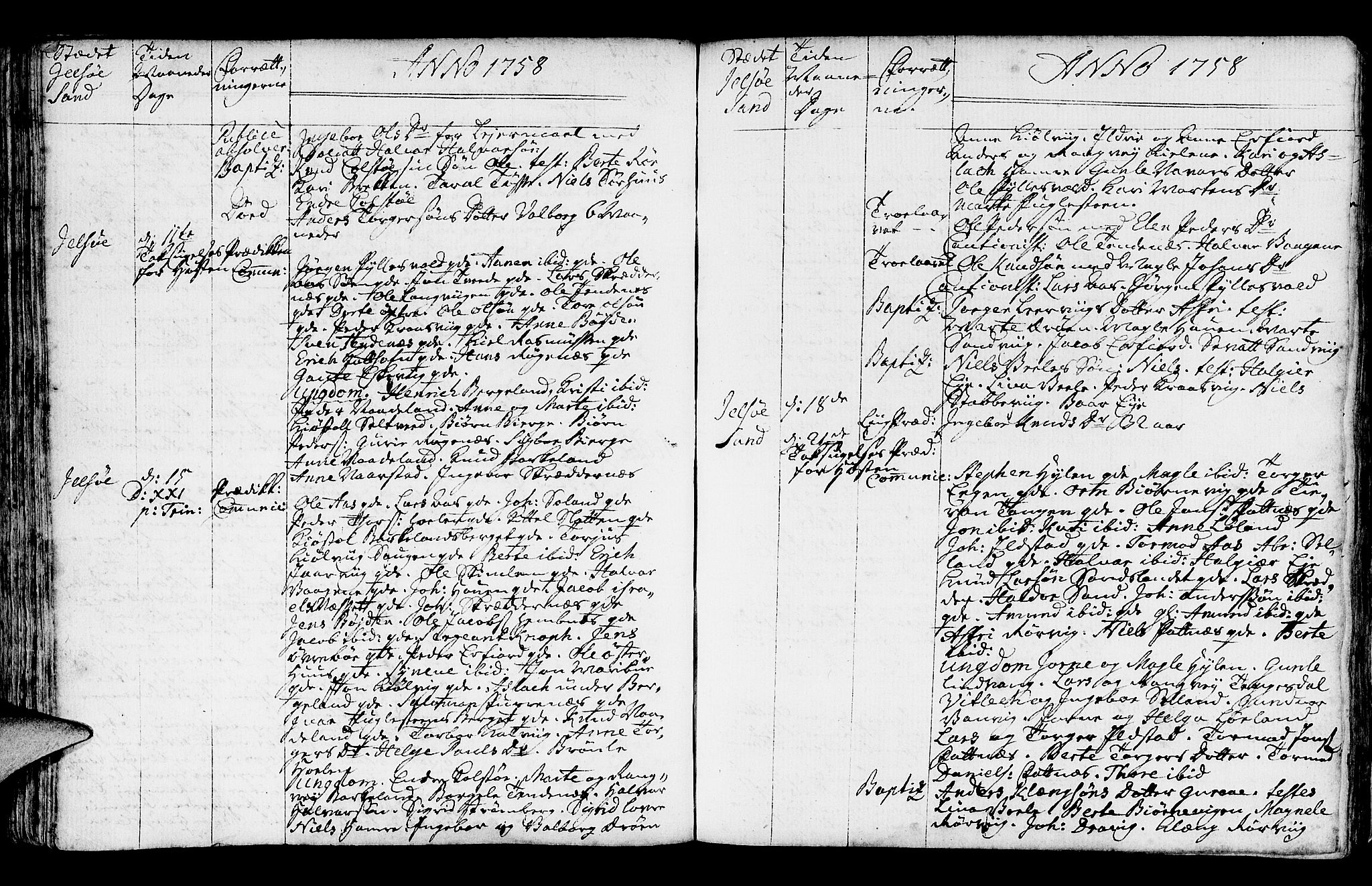 Jelsa sokneprestkontor, AV/SAST-A-101842/01/IV: Parish register (official) no. A 2, 1753-1767