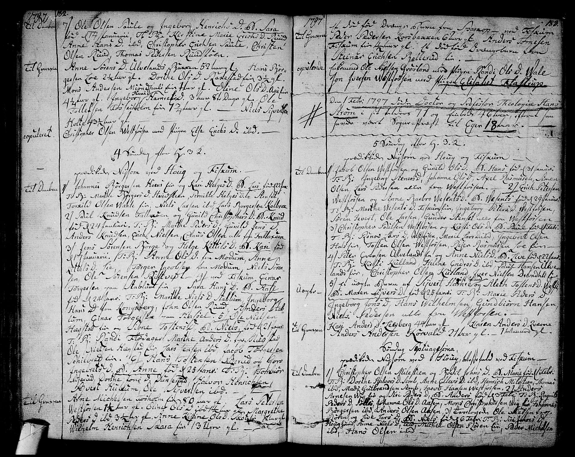 Eiker kirkebøker, AV/SAKO-A-4/F/Fa/L0009: Parish register (official) no. I 9, 1789-1806, p. 182-183