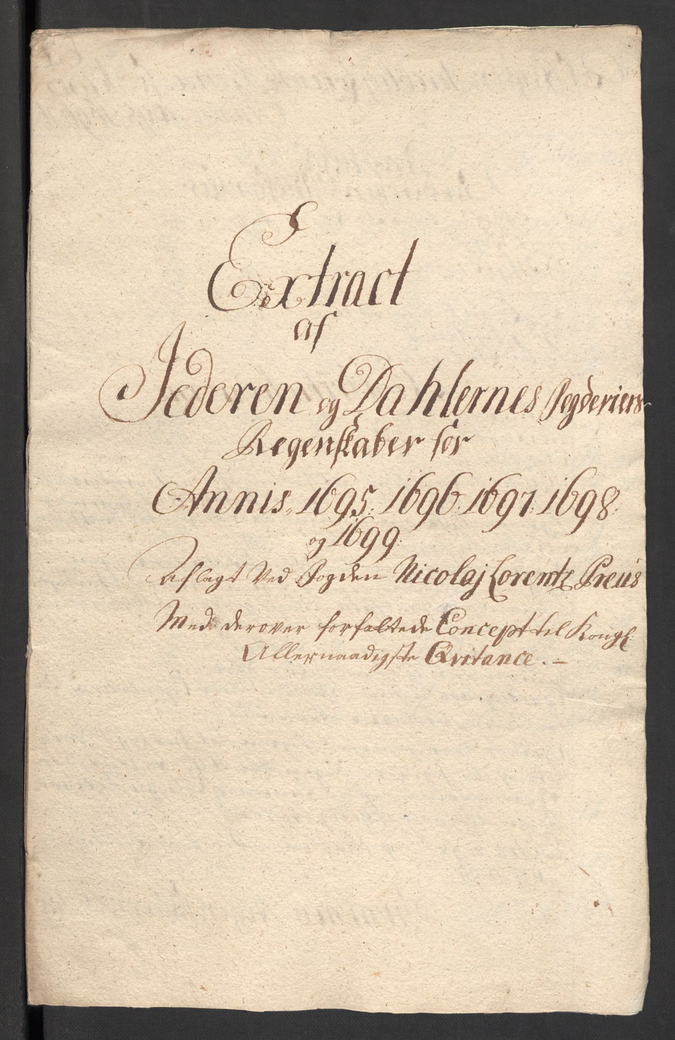 Rentekammeret inntil 1814, Reviderte regnskaper, Fogderegnskap, RA/EA-4092/R46/L2730: Fogderegnskap Jæren og Dalane, 1699, p. 105