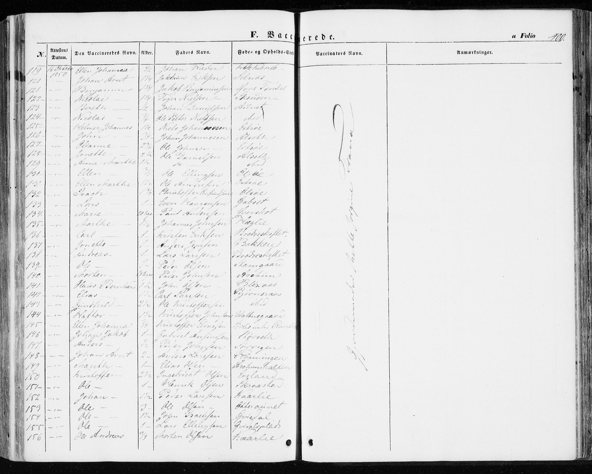 Ministerialprotokoller, klokkerbøker og fødselsregistre - Sør-Trøndelag, SAT/A-1456/646/L0611: Parish register (official) no. 646A09, 1848-1857, p. 400